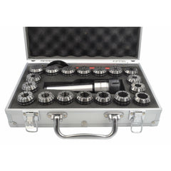 Twin Eagle Imports Collet Kit 18 piece ER32 MT4 Precision Spring Collet Set