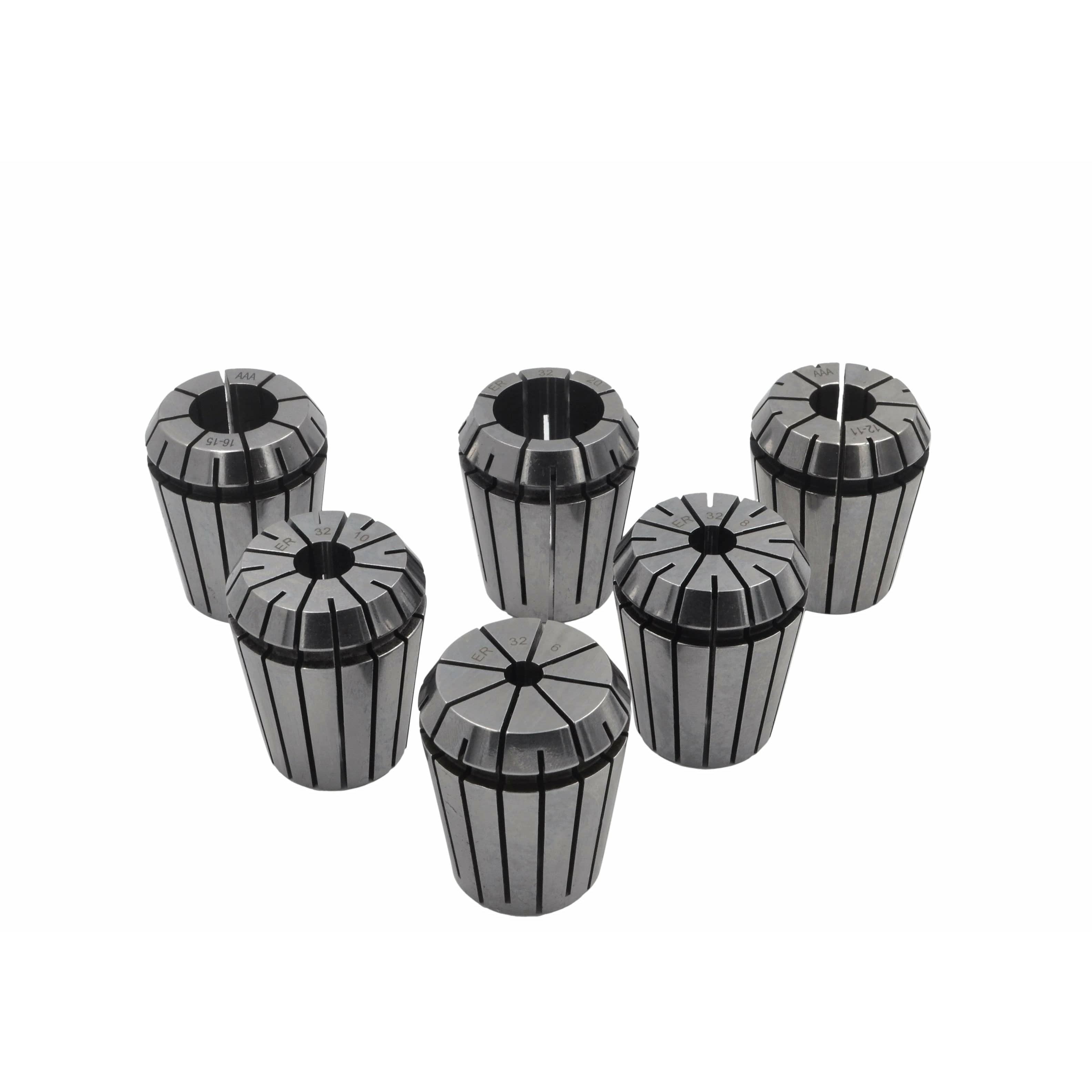 Twin Eagle Imports Collet Kit 6 pc ER32 NT40 Precision  Collet Set