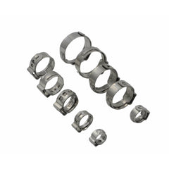 Twin Eagle Imports Grab Kits 100 Piece 304 Stainless Steel 7.3-9mm Ear Hose Clamp