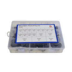 Twin Eagle Imports Grab Kits 100pc Metric Keyway and 164pc Metric Woodruff Keys Grab Kit
