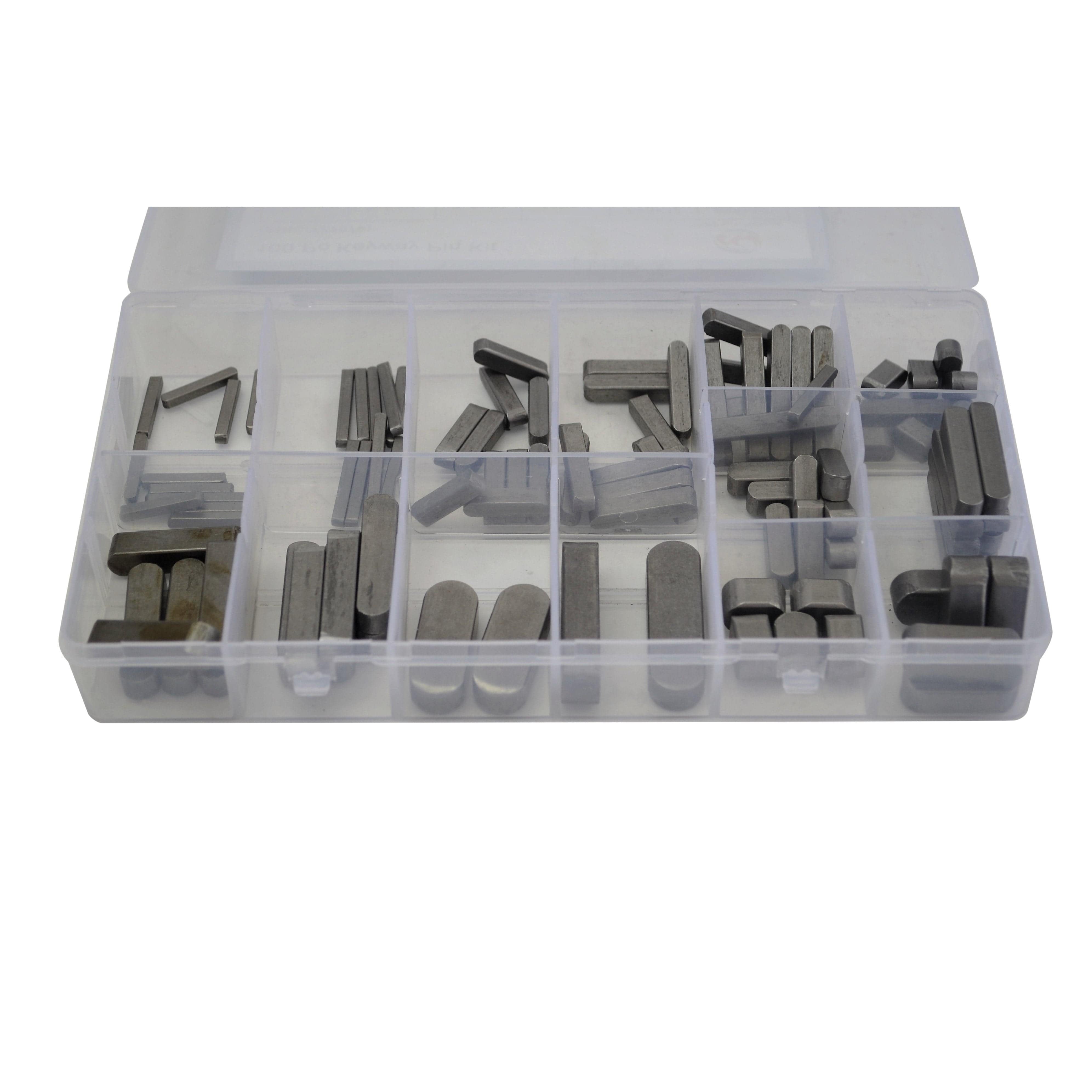 Twin Eagle Imports Grab Kits 100pc Metric Keyway and 164pc Metric Woodruff Keys Grab Kit