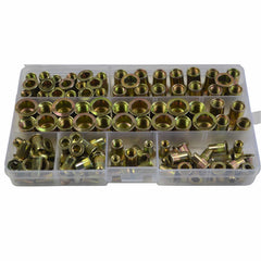 Twin Eagle Imports Grab Kits 120pc Imperial Steel and 120pc Metric Steel Nutserts  Grab Kit