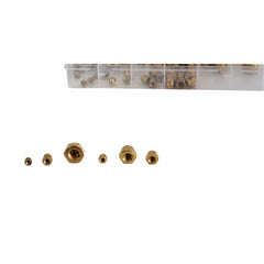 Twin Eagle Imports Grab Kits 122pc Brass Hex Dome Nuts Grab Kit