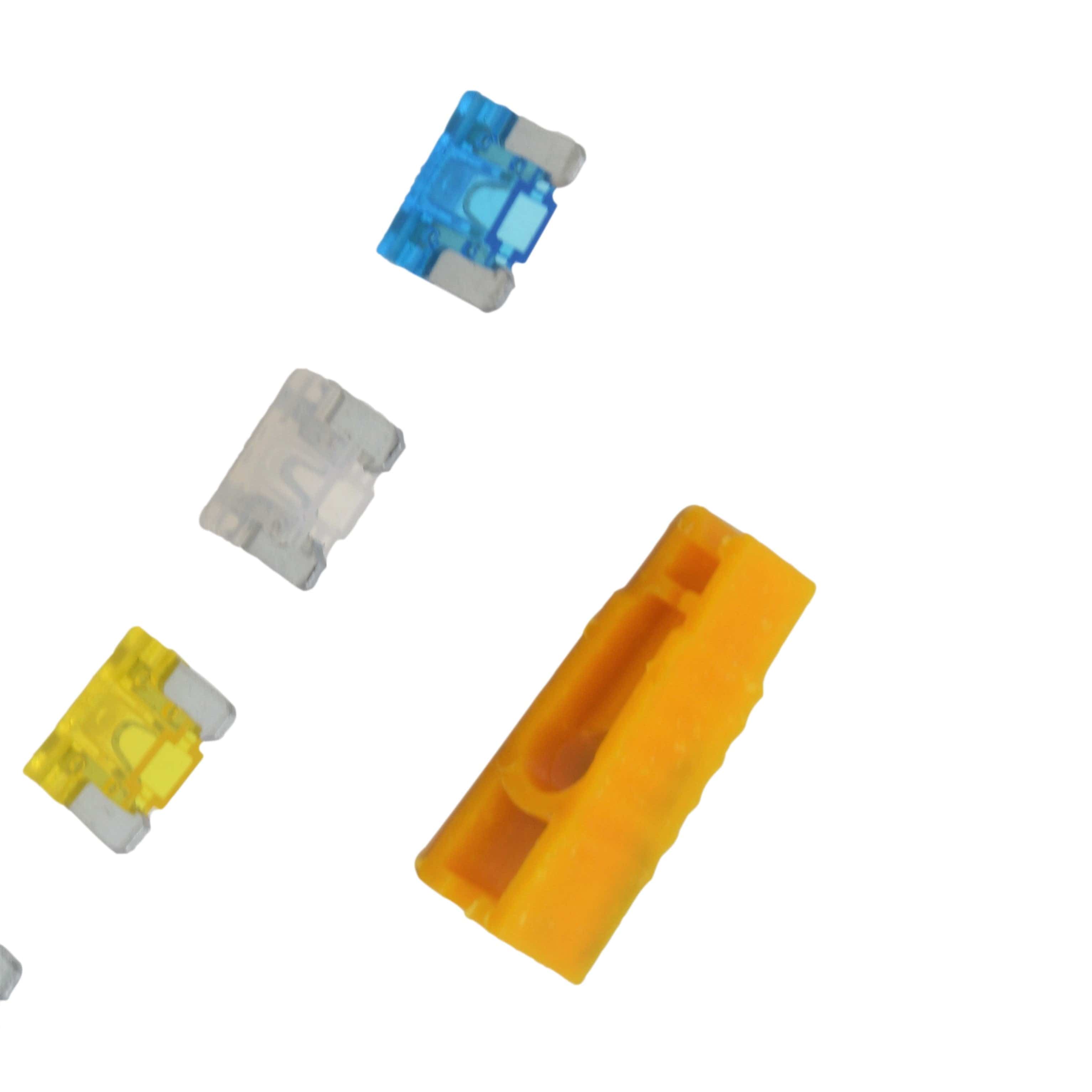 Twin Eagle Imports Grab Kits 140pc Mini Micro Low Profile Car Auto Fuse Grab Kit Assortment