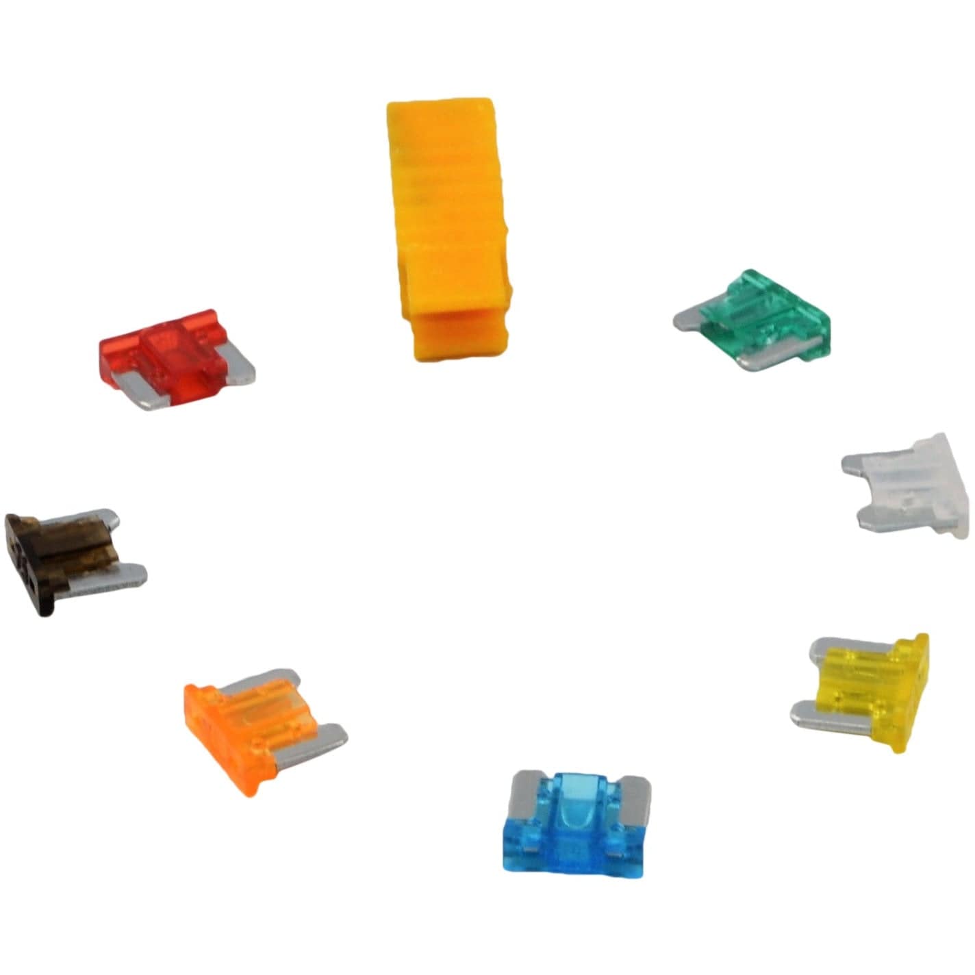 Twin Eagle Imports Grab Kits 140pc Mini Micro Low Profile Car Auto Fuse Grab Kit Assortment