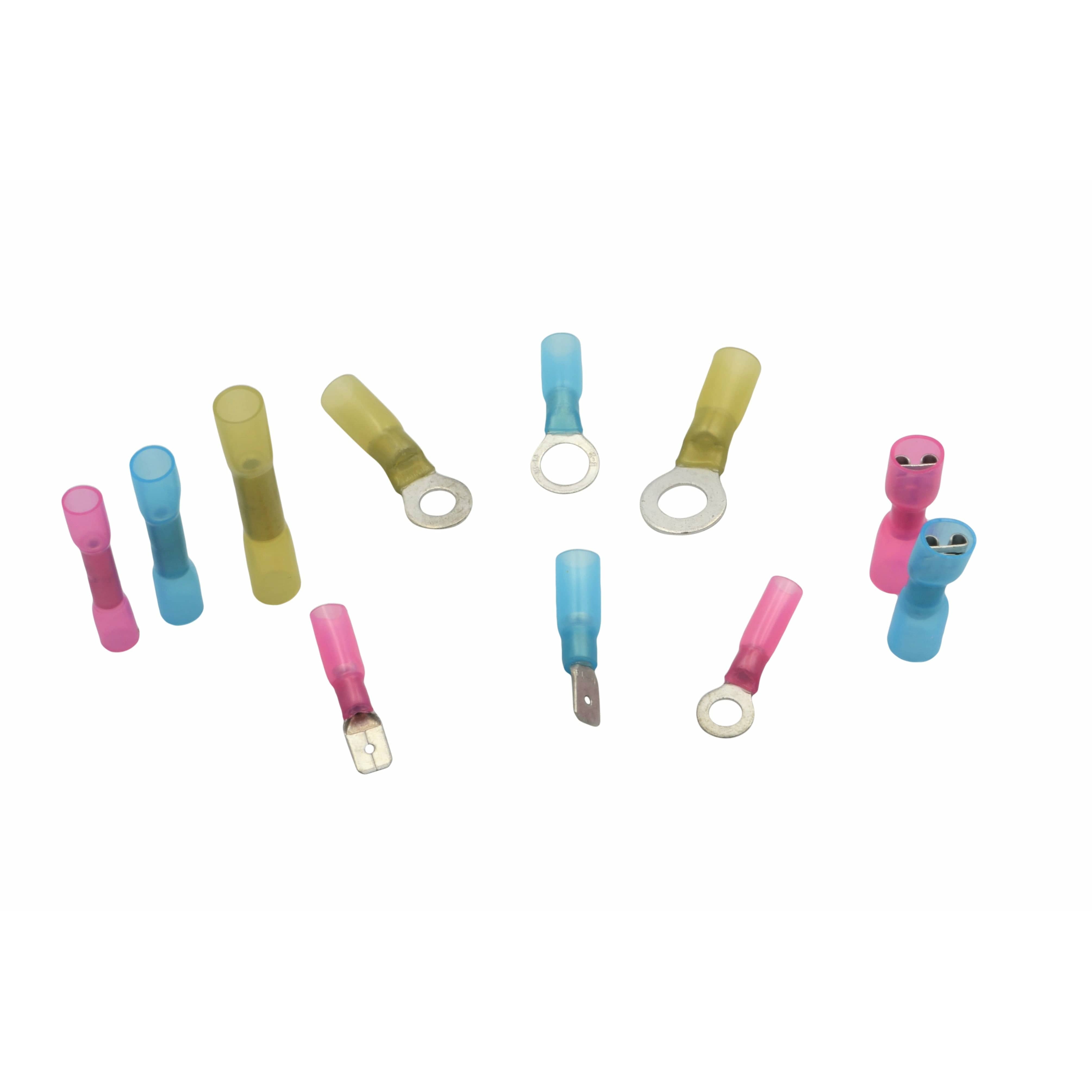 Twin Eagle Imports Grab Kits 142pc Heat Shrink Terminal Kit 12/24v Grab Kit Assortment