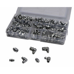 Twin Eagle Imports Grab Kits 145pc Metric Grease Nipples Steel Grab Kit