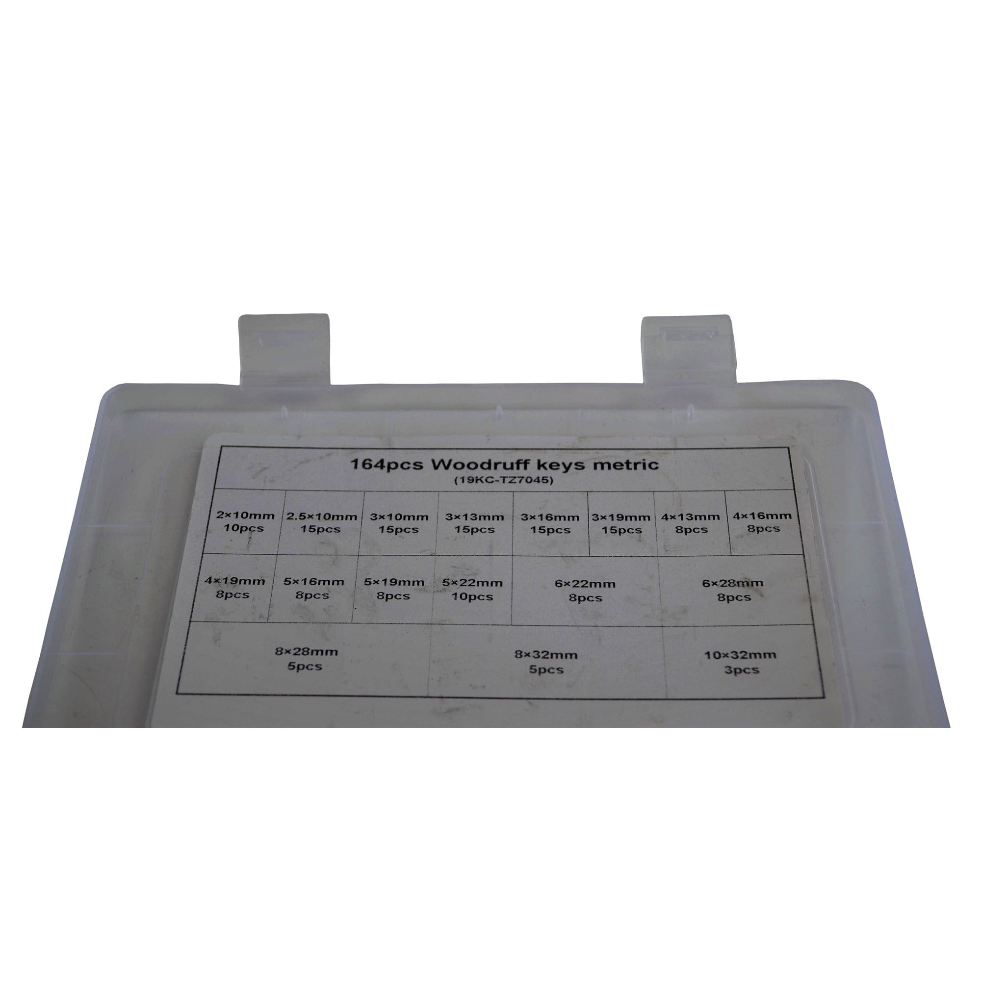 Twin Eagle Imports Grab Kits 164pc Metric Woodruff Keys Grab Kit
