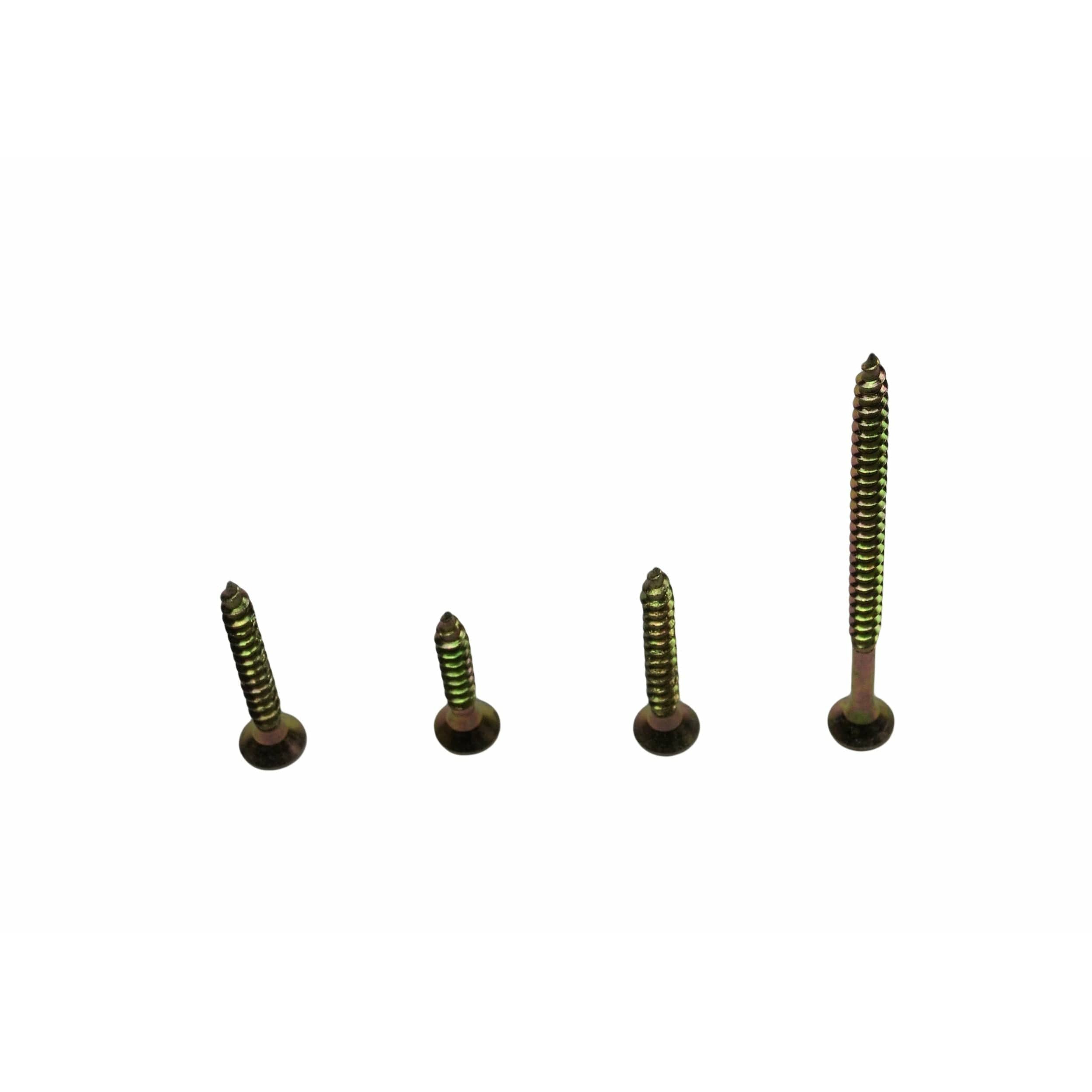 Twin Eagle Imports Grab Kits 1800pc Wood Screws Multi Size Pozi Drive Grab Kit Assortment