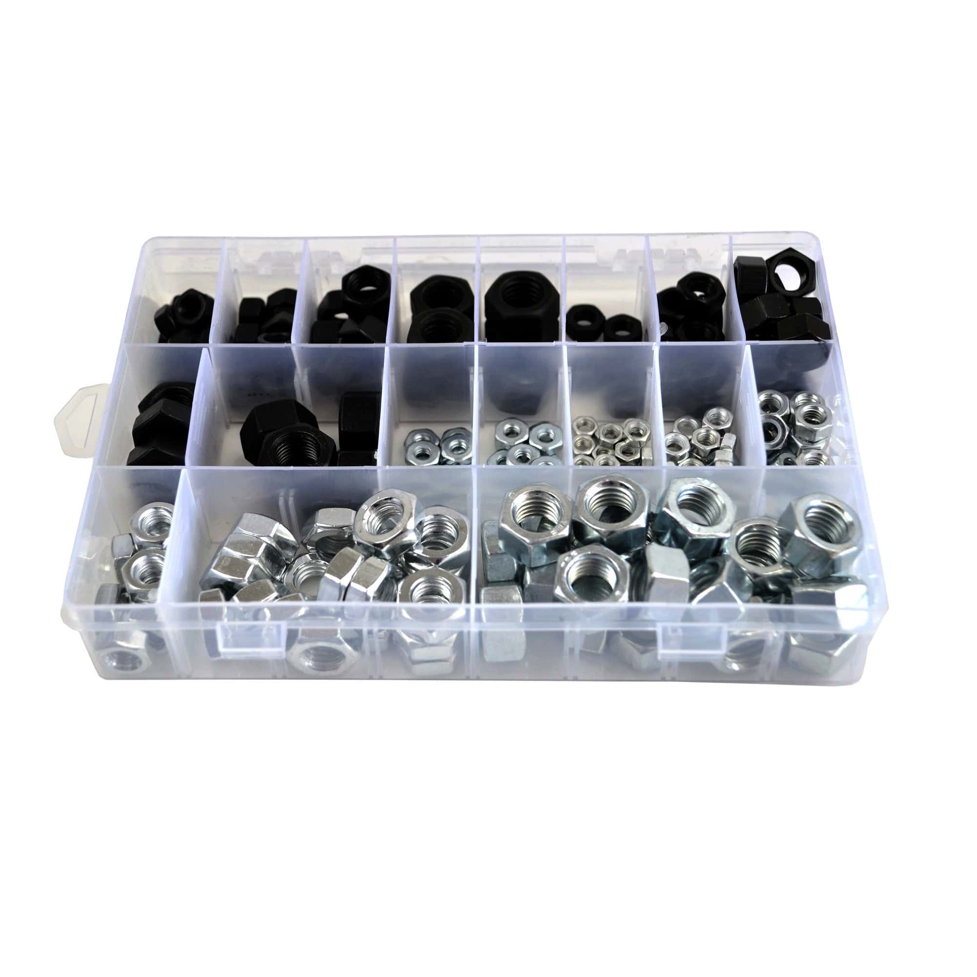 Twin Eagle Imports Grab Kits 228pc High Tensile Nut Imperial and Metric Grab Kit