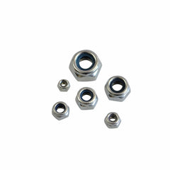 Twin Eagle Imports Grab Kits 300pc Hex Nylock Nylon Carbon Steel Nut Grab Kit