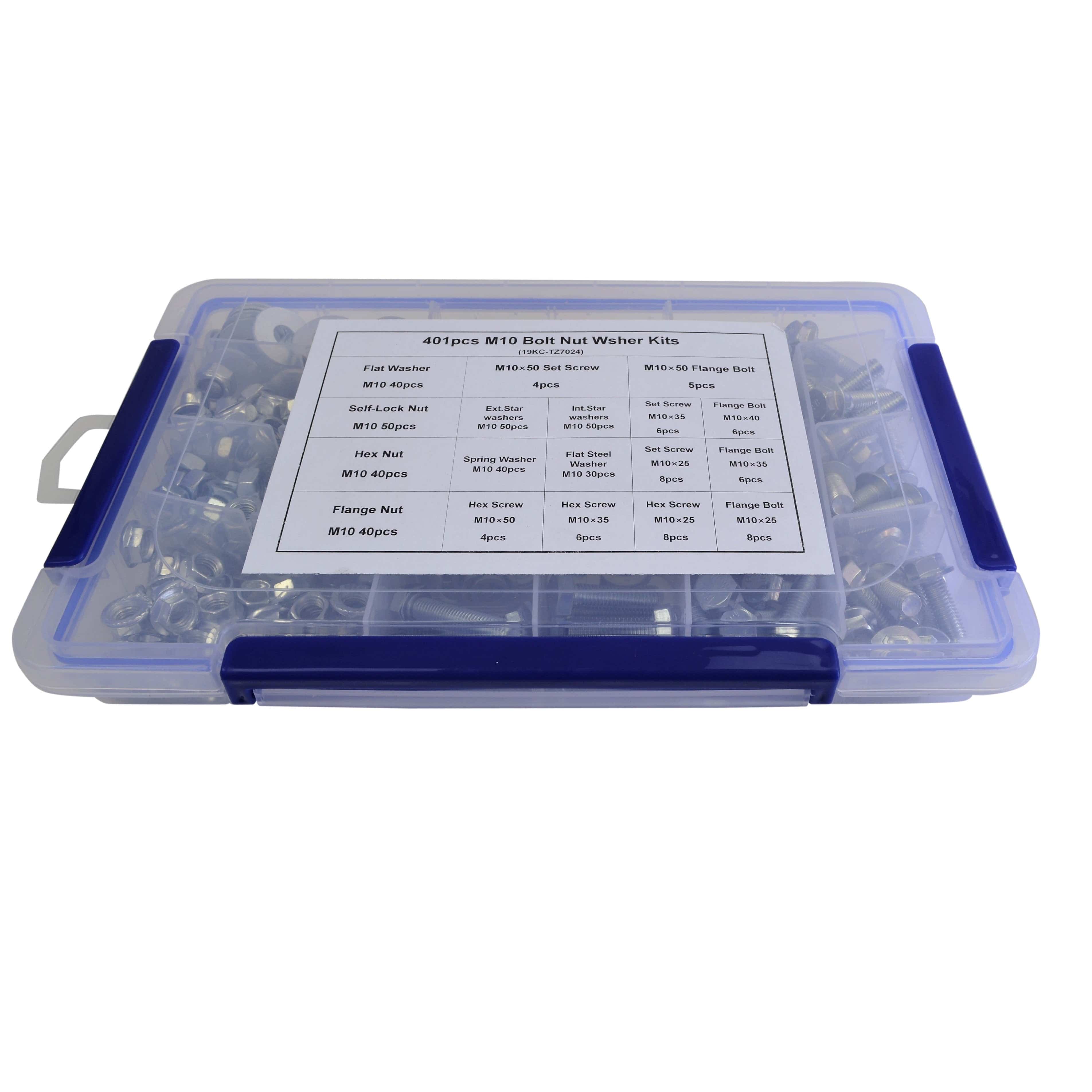 Twin Eagle Imports Grab Kits 401pc High Tensile Cap Screw Bolts Grab Kit