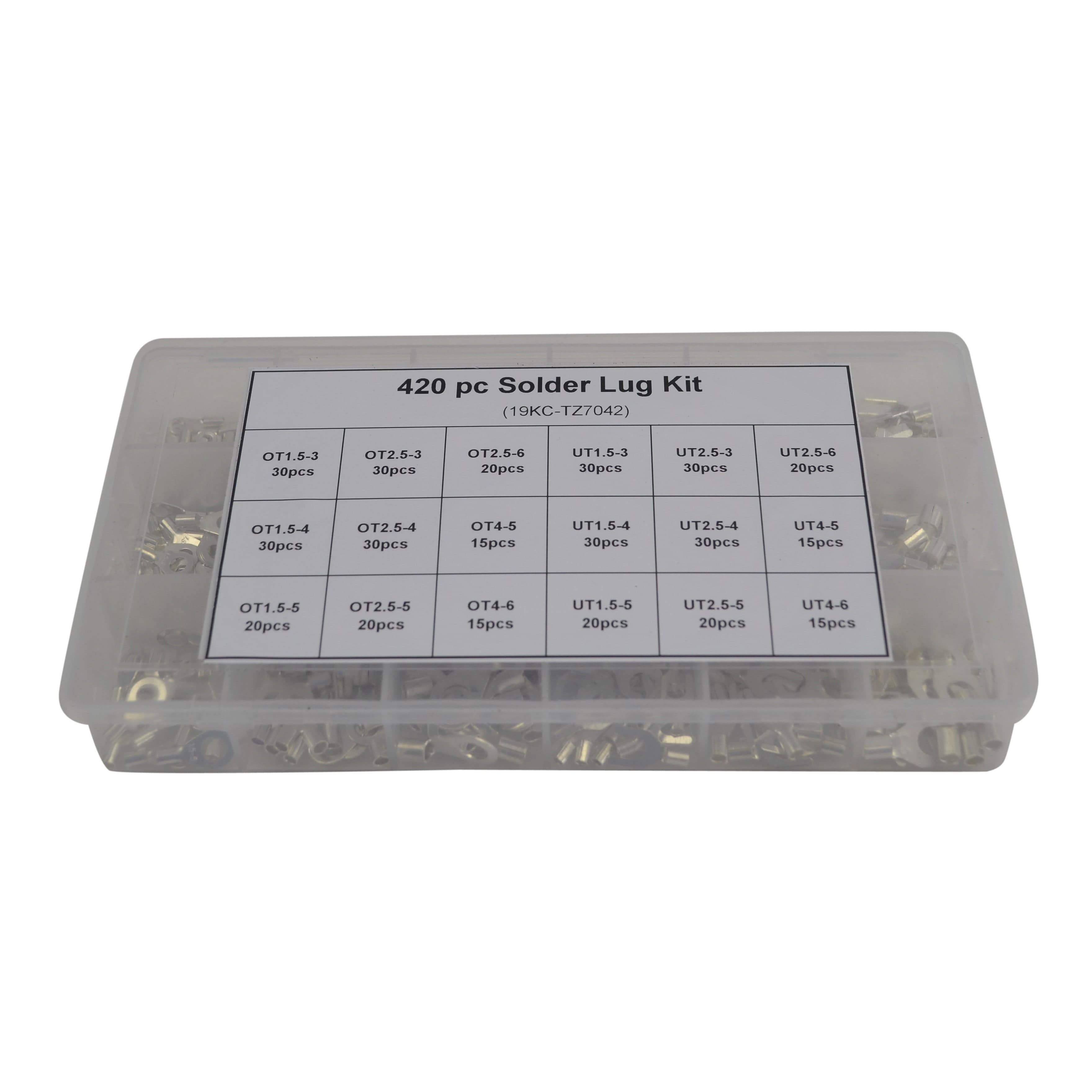 Twin Eagle Imports Grab Kits 420pc Solder Lug Grab Kit Assortment