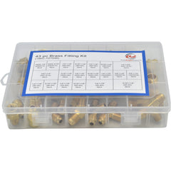 Twin Eagle Imports GRAB KITS 43pc Imperial Brass Fittings Grab Kit