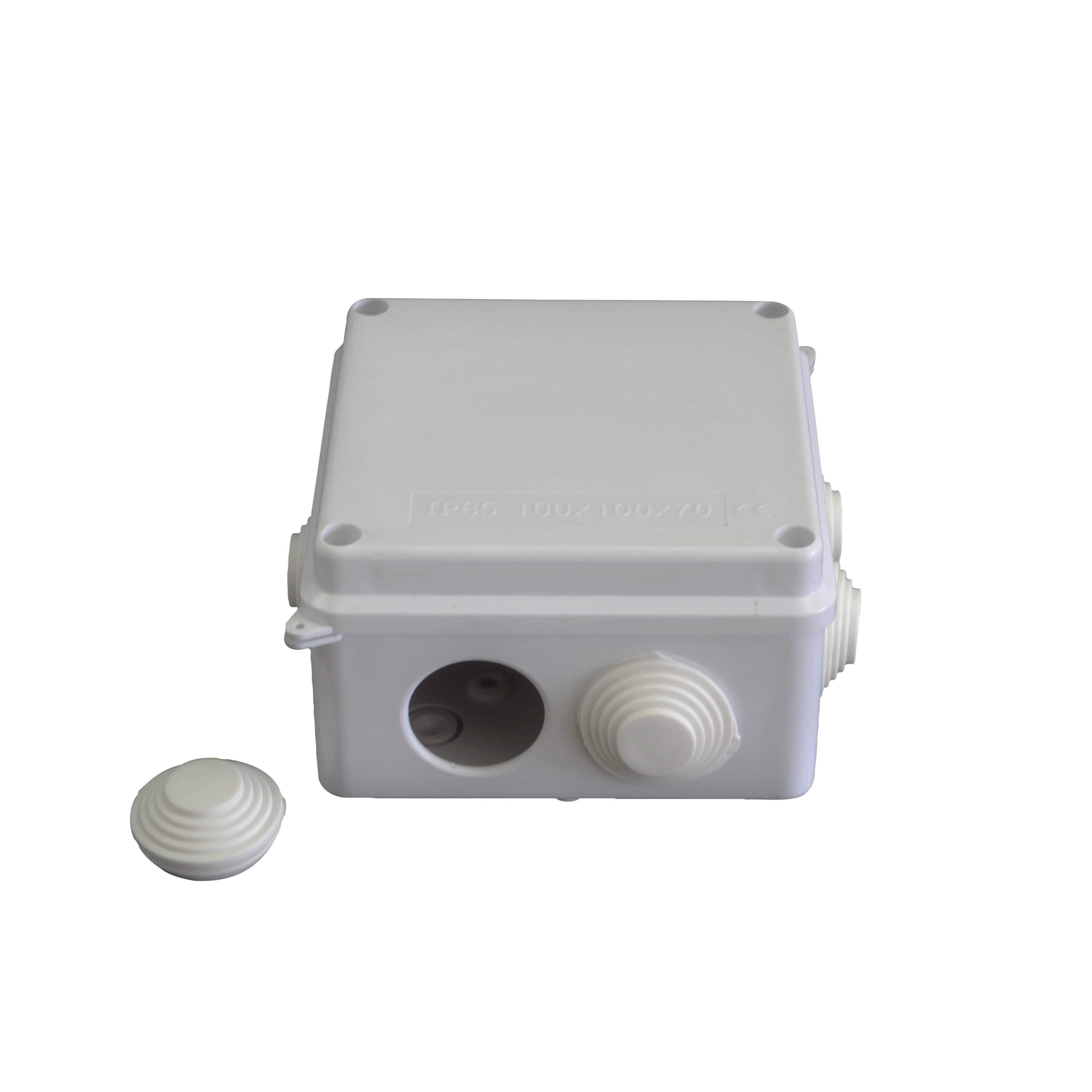 Twin Eagle Imports Junction Box 100x100x70 mm ABS Plastic IP65 Waterproof Junction Box