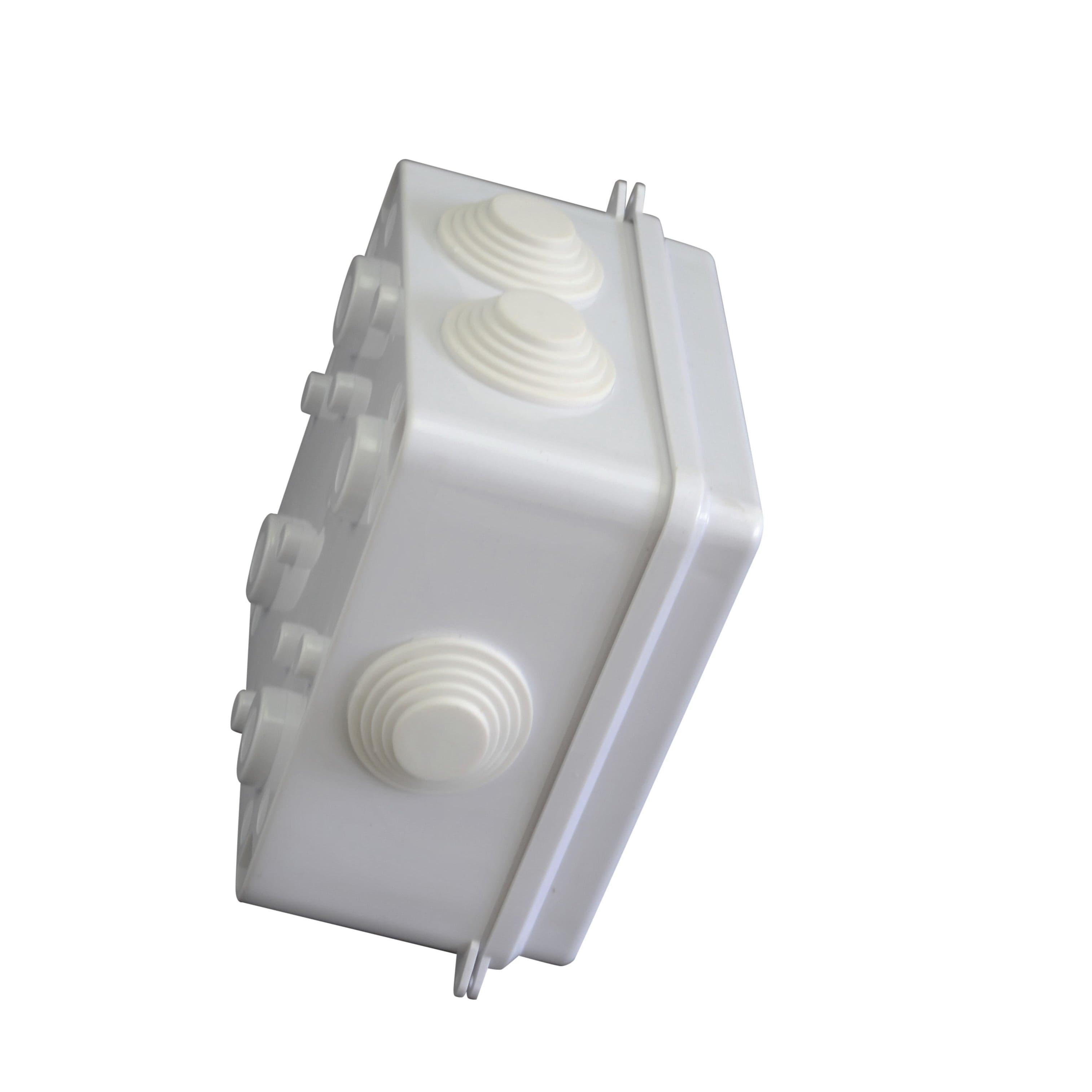 Twin Eagle Imports Junction Box 100x100x70 mm ABS Plastic IP65 Waterproof Junction Box
