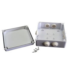 Twin Eagle Imports Junction Box 150x150x70 mm ABS Plastic IP65 Waterproof Junction Box