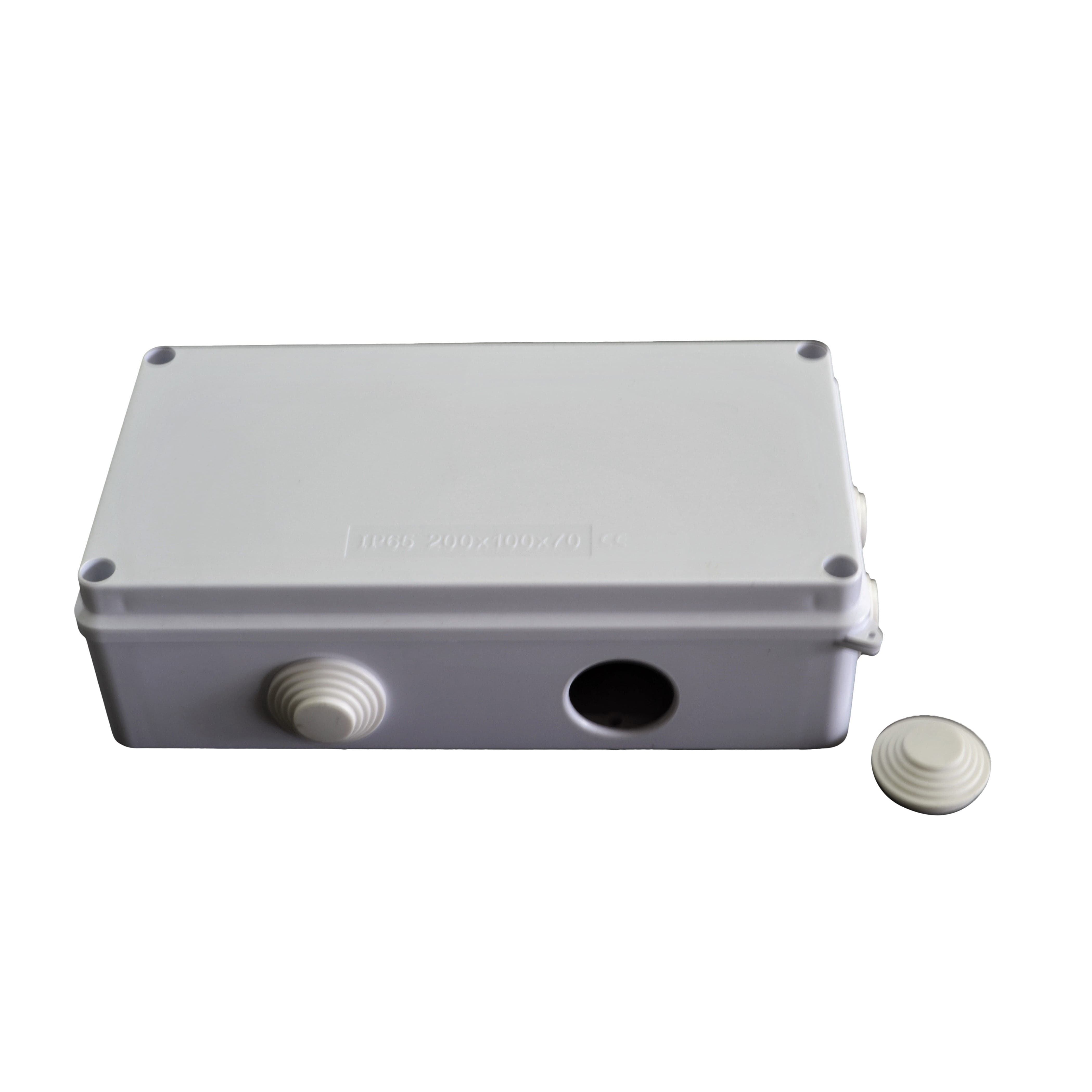 Twin Eagle Imports Junction Box 200x100x70 mm ABS Plastic IP65 Waterproof Junction Box