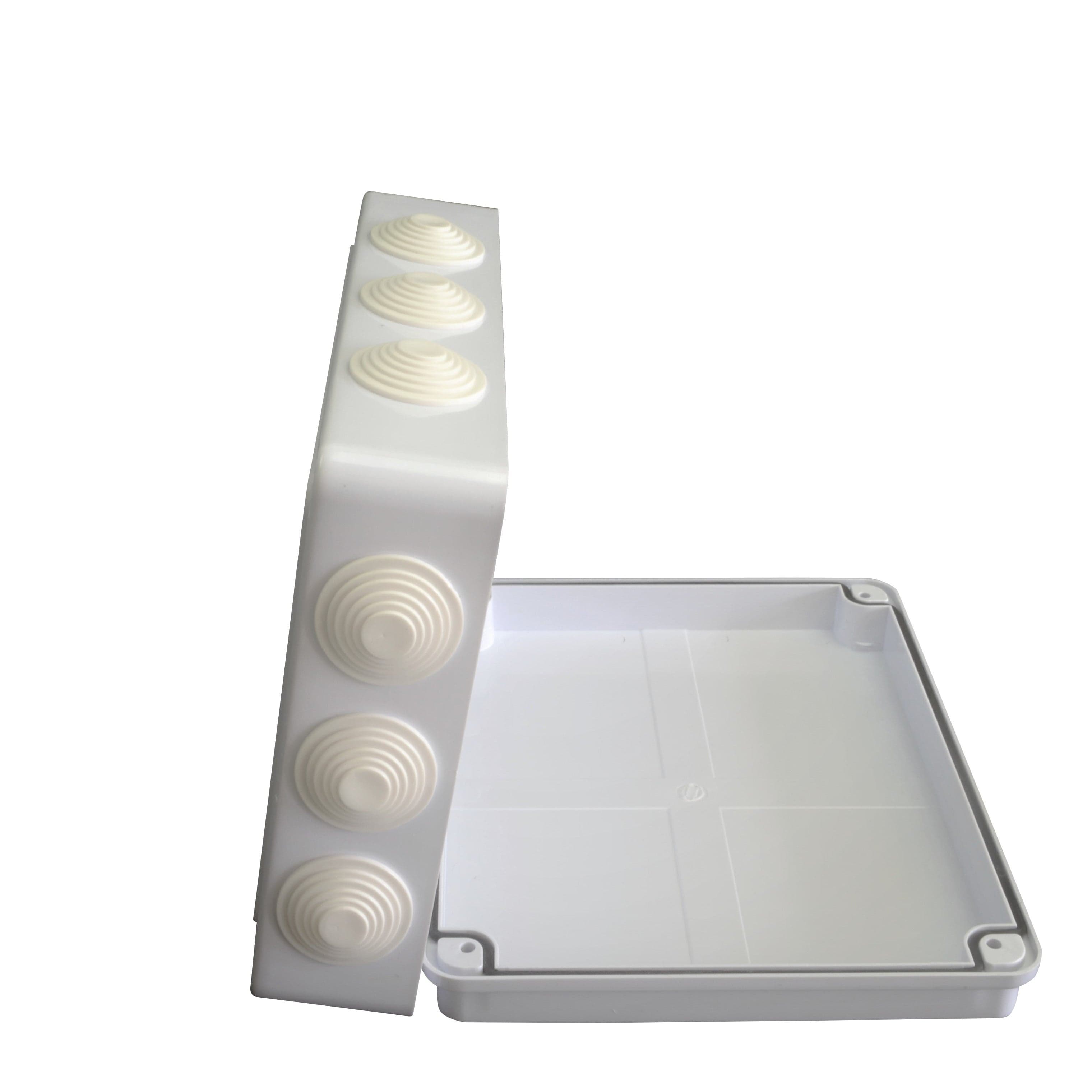Twin Eagle Imports Junction Box 255x200x80 mm ABS Plastic IP65 Waterproof Junction Box