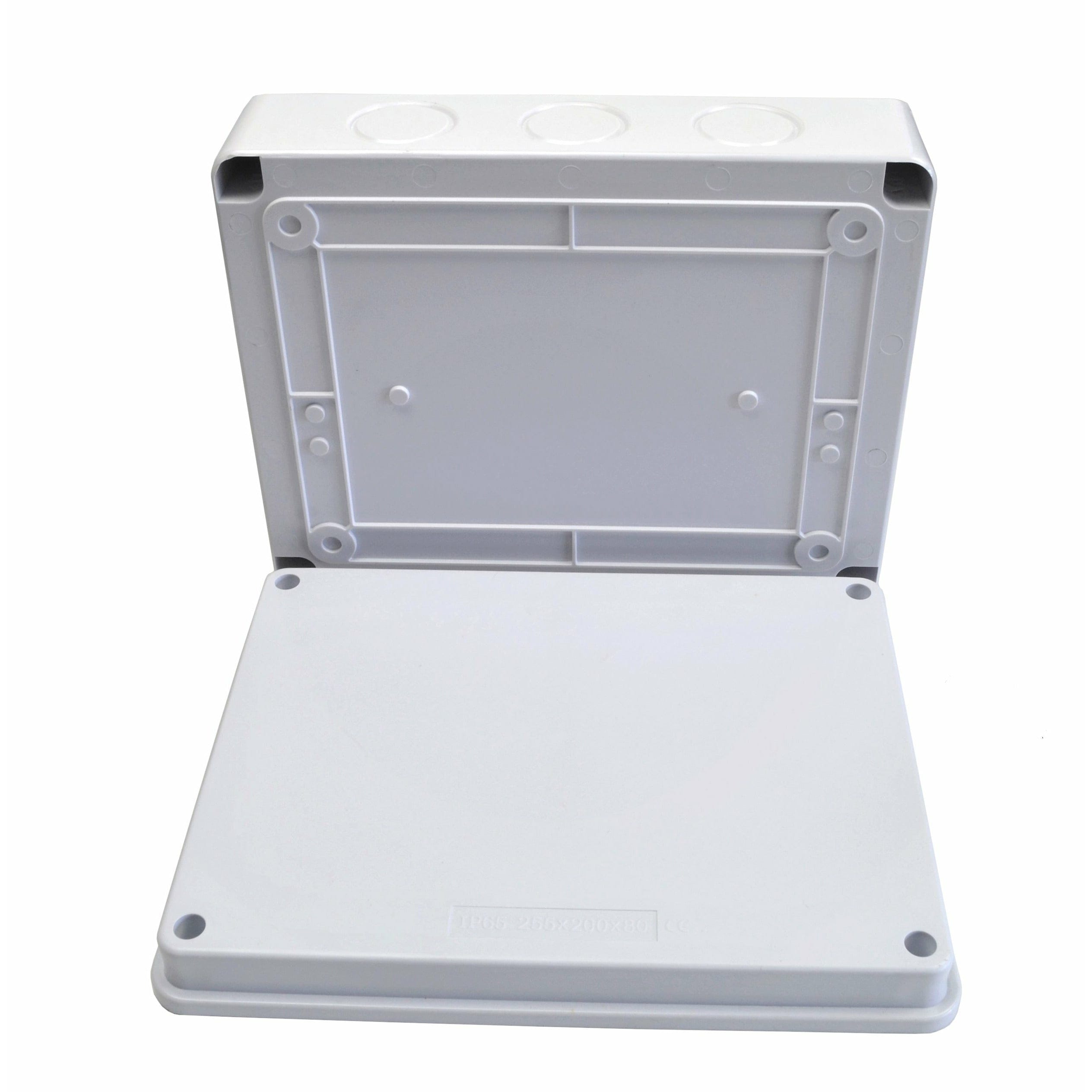 Twin Eagle Imports Junction Box 255x200x80 mm No Grommet IP65 Waterproof Junction Box