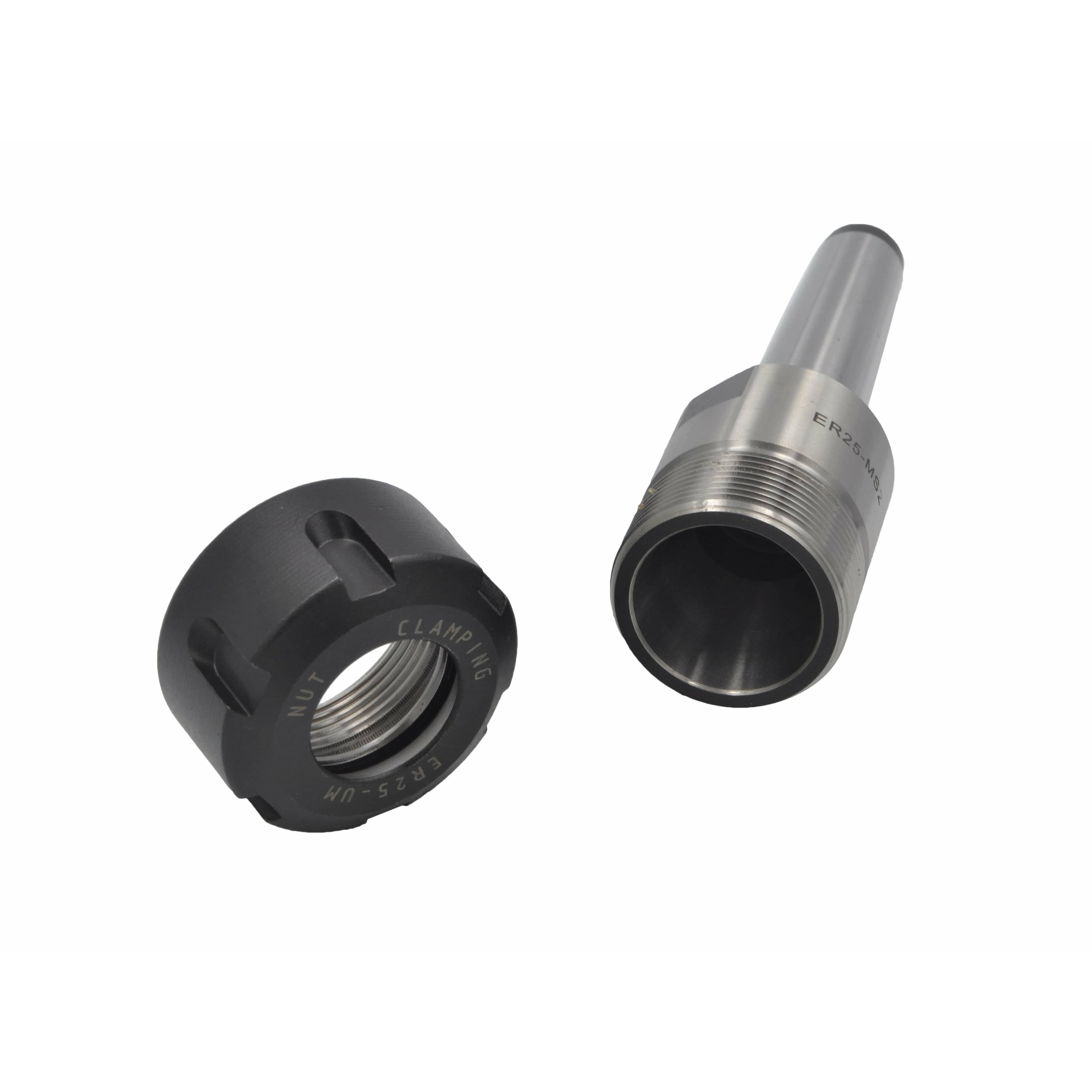 Twin Eagle Imports Milling Chuck 6 pc ER25 MT2 M10 Drawbar Precision  Spring Collet Set