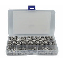 Twin Eagle Imports Nutserts 120pc 304 Stainless Steel Metric Nutserts Grab Kit Assortment