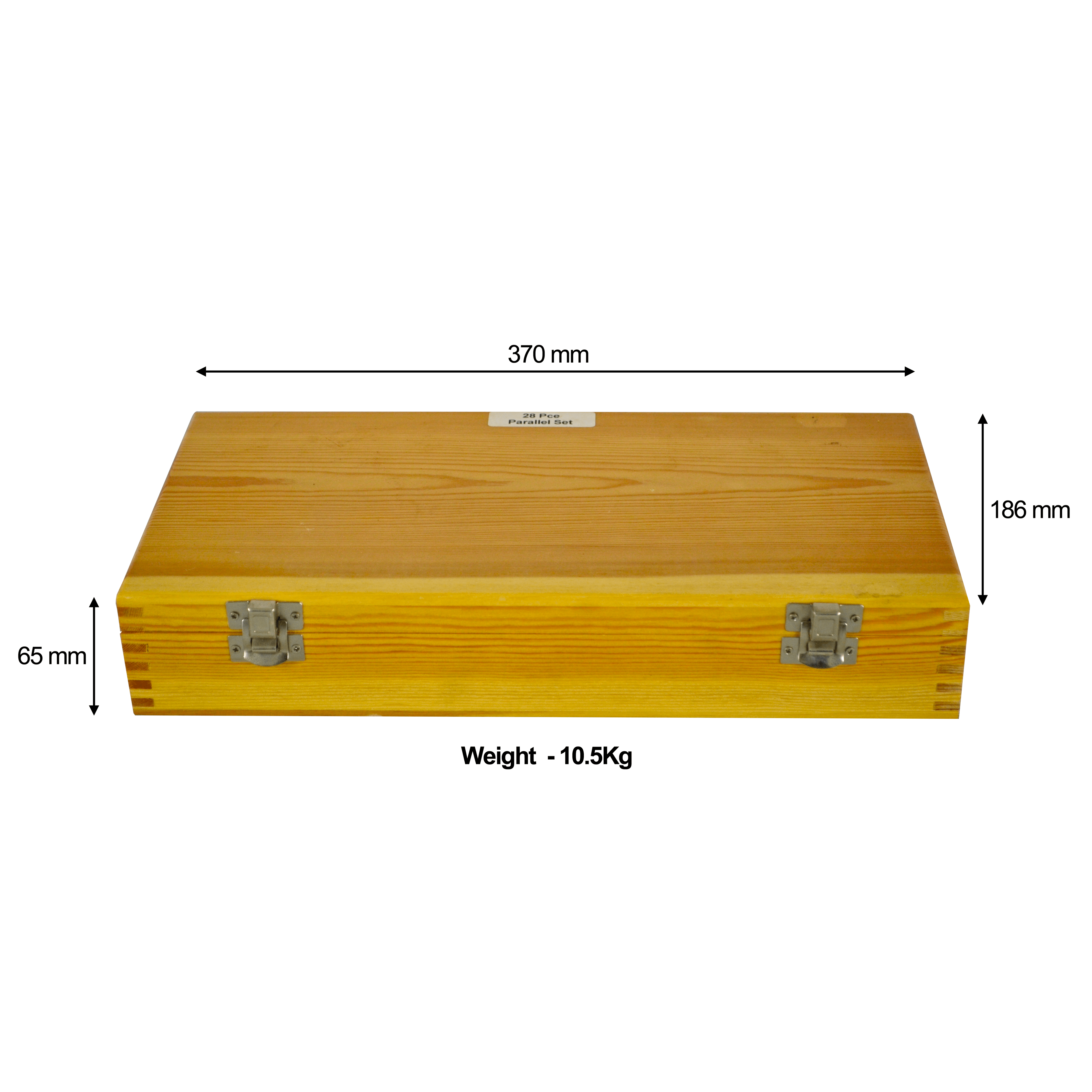 Twin Eagle Imports Parallel Bars 14 Pairs Parallel Steel Gauge Block Set 28 Piece 10mm Thick 150mm Length