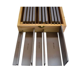 Twin Eagle Imports Parallel Bars 14 Pairs Parallel Steel Gauge Block Set 28 Piece 4mm Thick