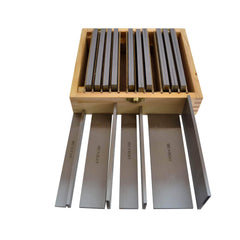 Twin Eagle Imports Parallel Bars 14 Pairs Parallel Steel Gauge Block Set 28 Piece 4mm Thick