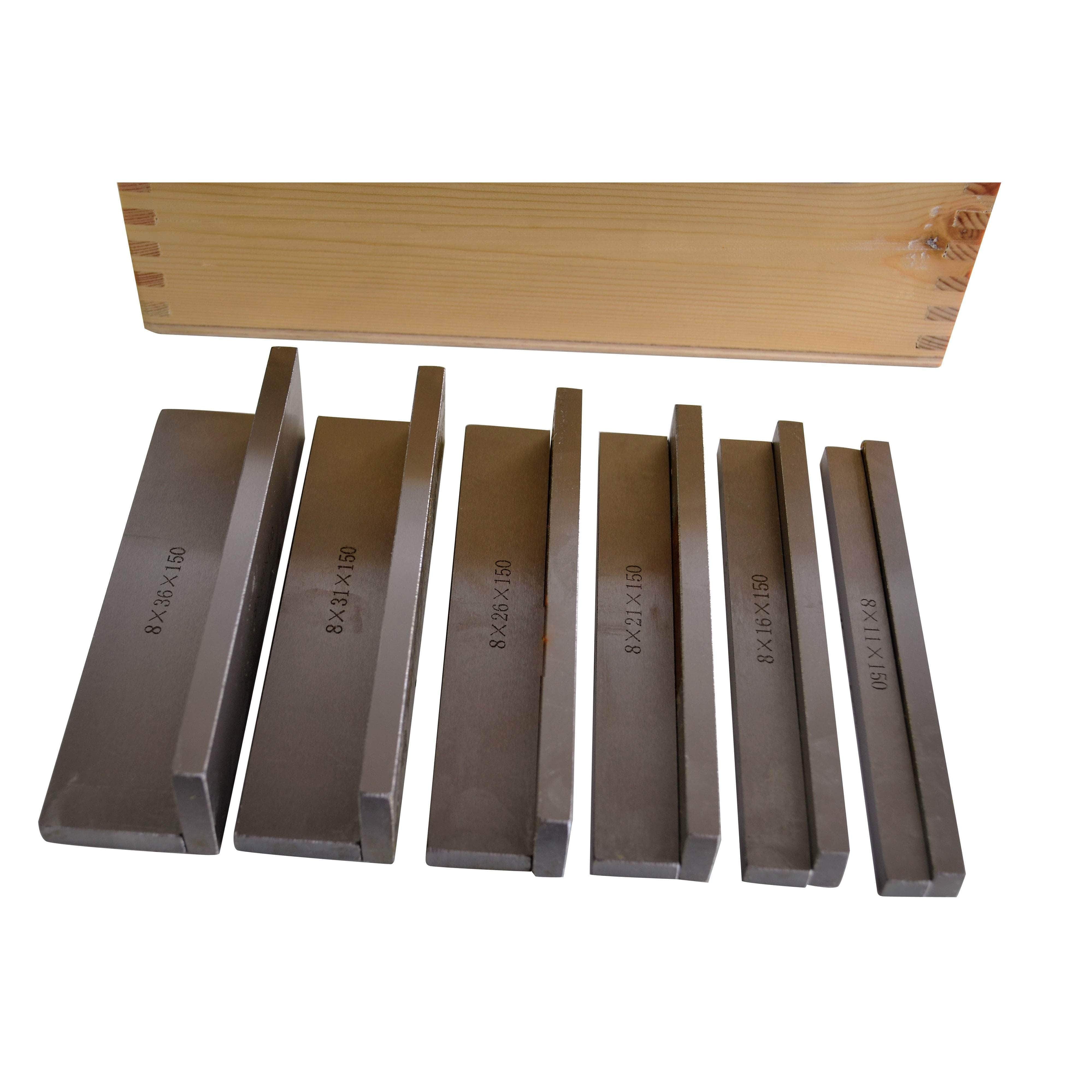 Twin Eagle Imports parallel sets 24 Pairs Parallel Steel Gauge Block Set 48 Piece 150mm Length