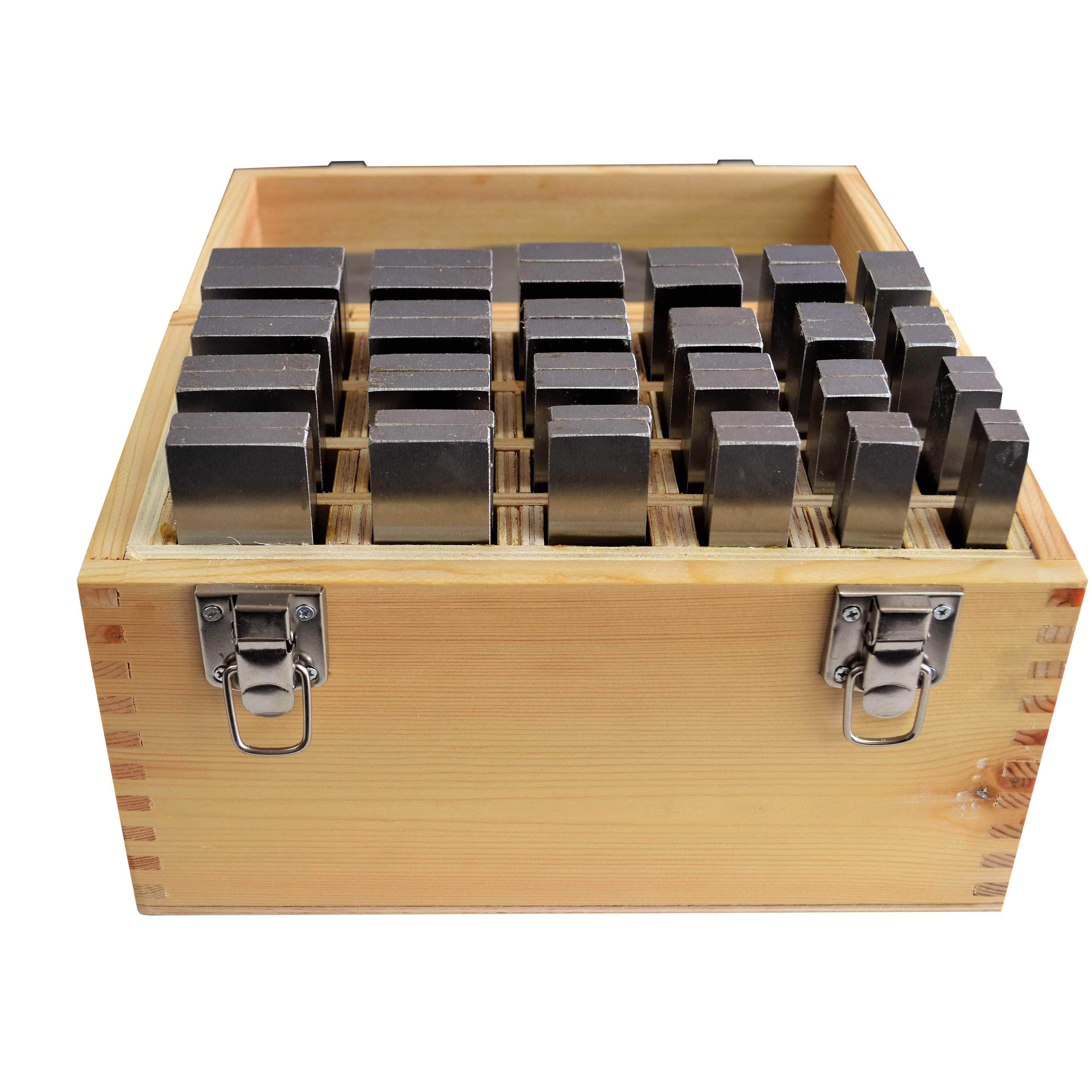 Twin Eagle Imports parallel sets 24 Pairs Parallel Steel Gauge Block Set 48 Piece 150mm Length
