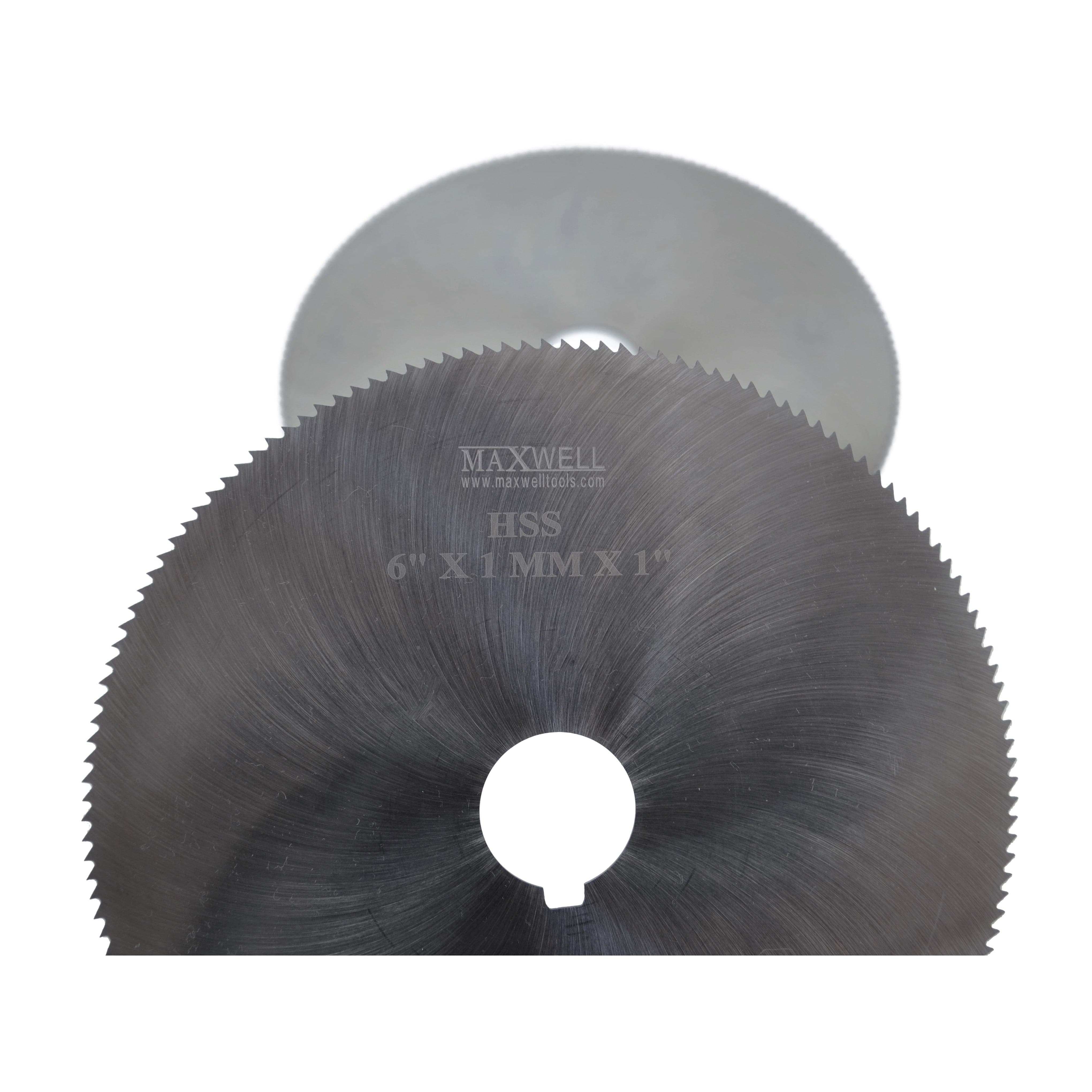 Twin Eagle Imports Slitting Saws Maxwell HSS Slitting Saw 6"x 1 MM x 1" bore