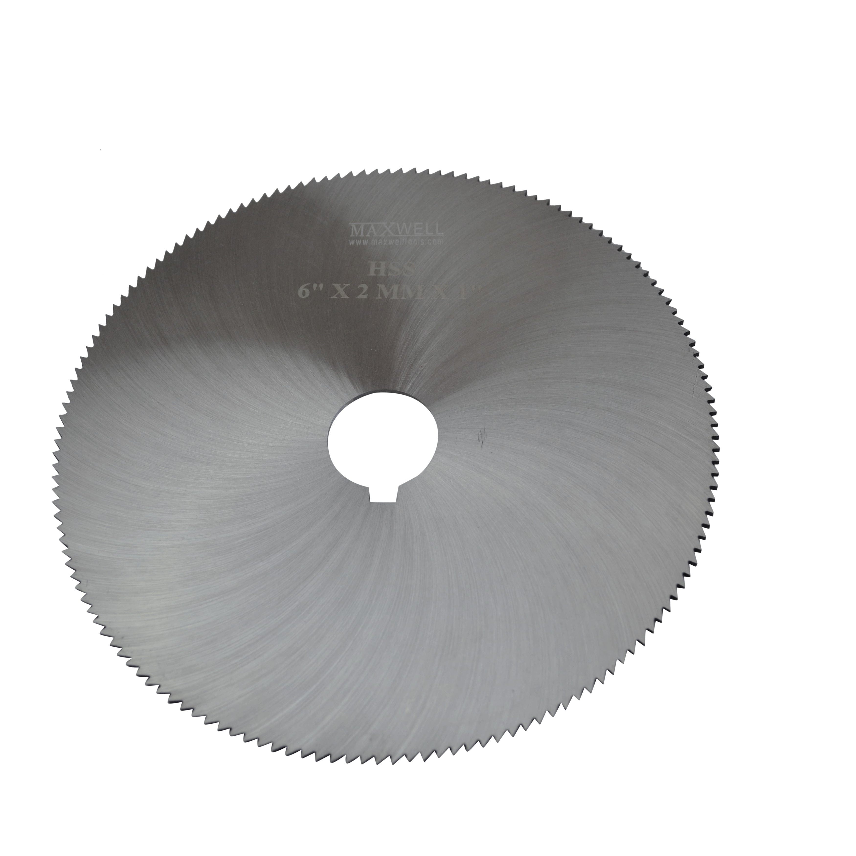 Twin Eagle Imports Slitting Saws Maxwell HSS Slitting Saw 6"x 2 MM x 1" bore