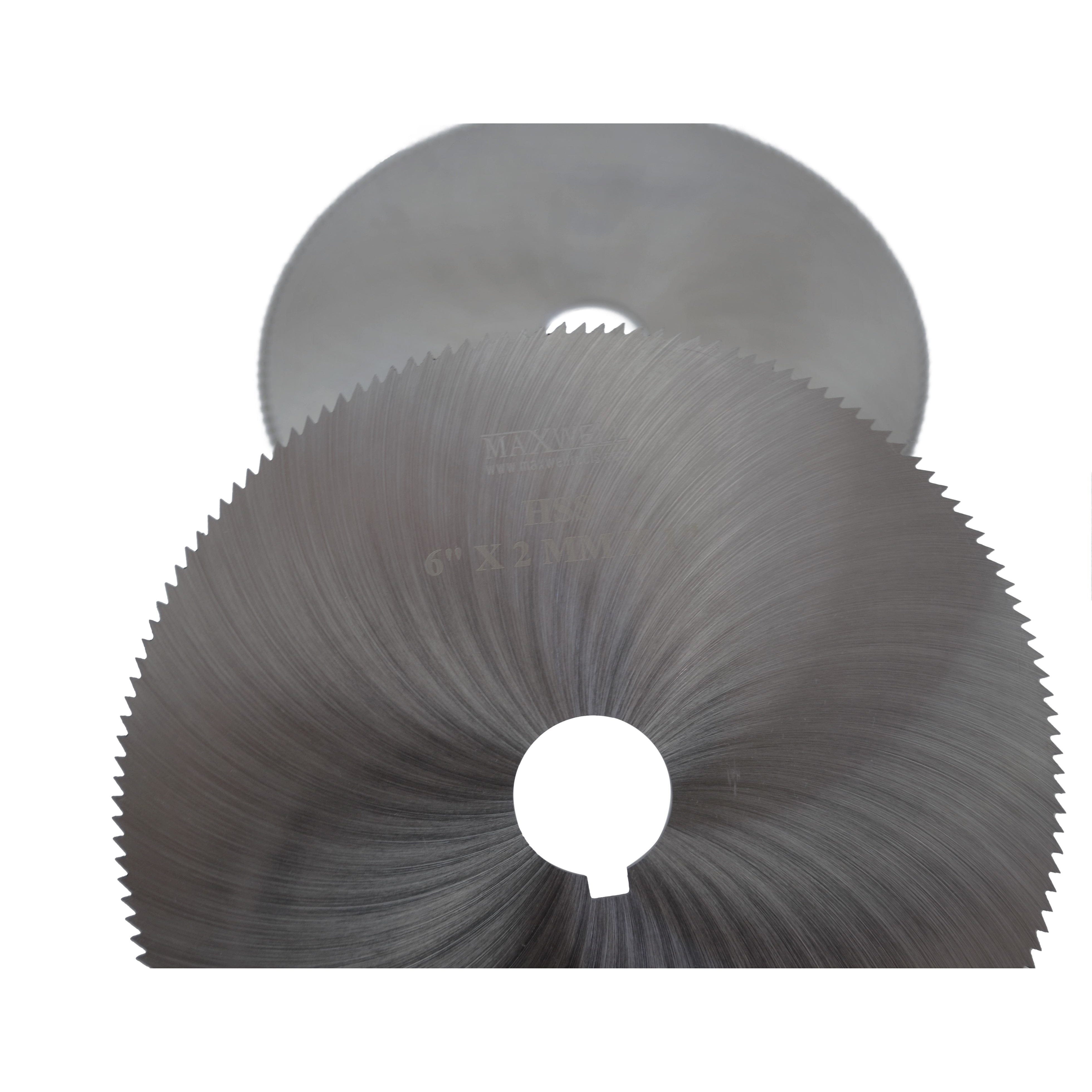 Twin Eagle Imports Slitting Saws Maxwell HSS Slitting Saw 6"x 2 MM x 1" bore