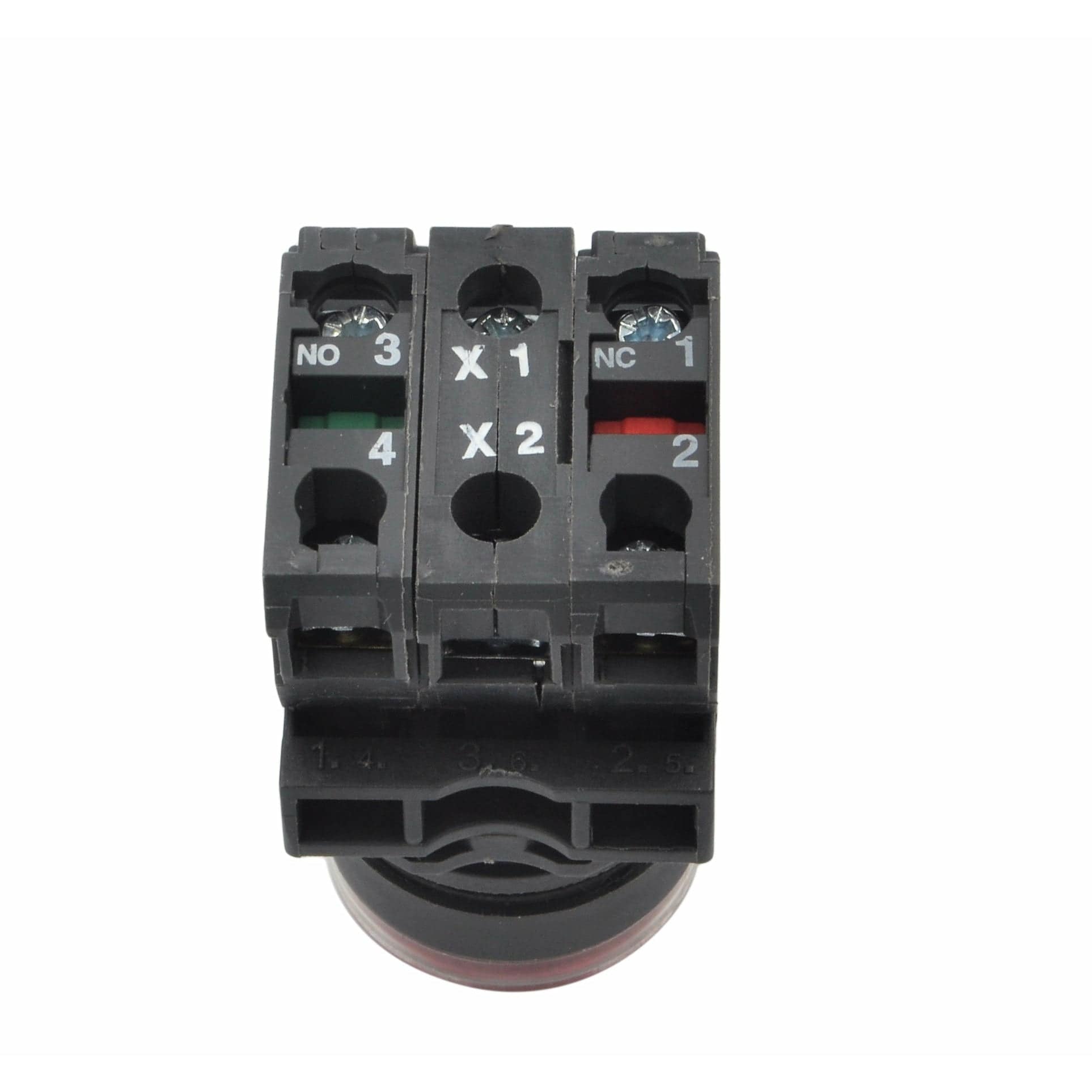 Twin Eagle Imports Switch XB5AW34B5 Generic Red LED Panel Mount Indicator Switch