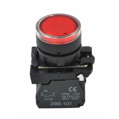 Twin Eagle Imports Switch XB5AW34B5 Generic Red LED Panel Mount Indicator Switch