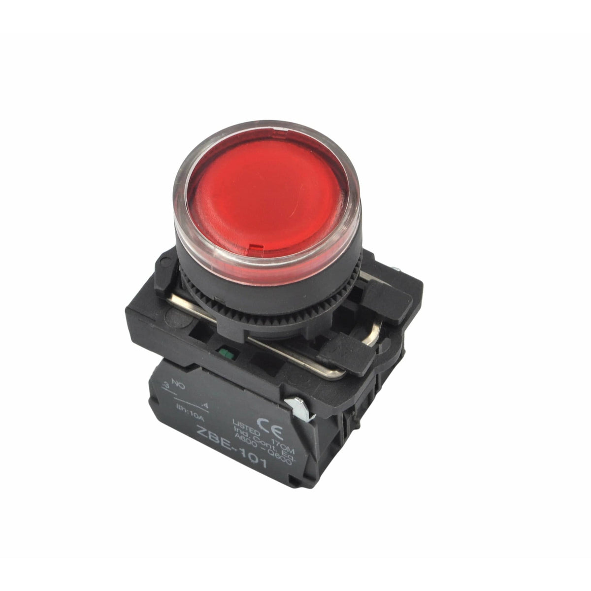 Twin Eagle Imports Switch XB5AW34B5 Generic Red LED Panel Mount Indicator Switch