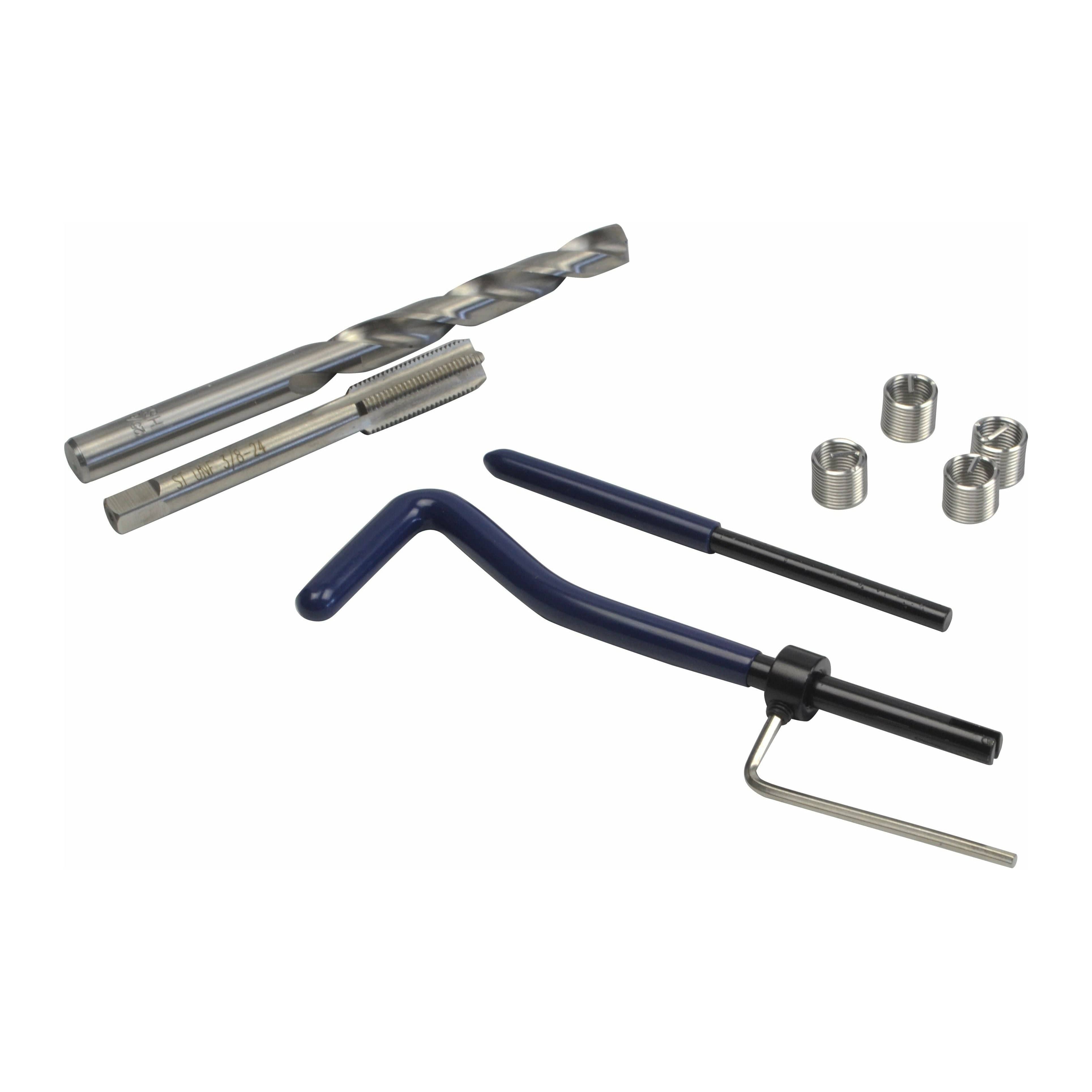 Twin Eagle Imports Thread Repair Imperial Helicoil Thread Repair Kit 3/8-24