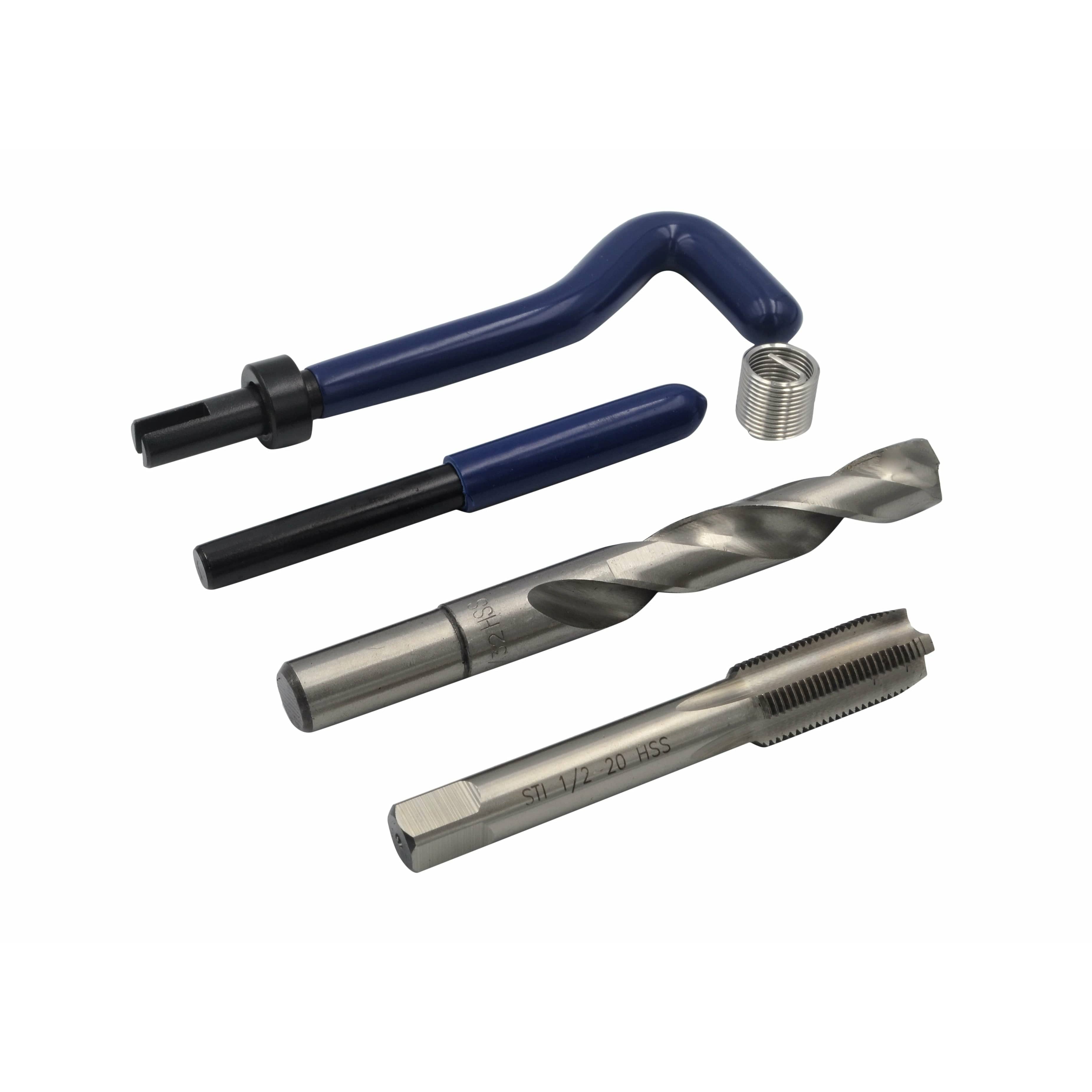 Twin Eagle Imports Thread Repair Imperial UNF Helicoil Thread Repair Kit 1/4 up to 1/2