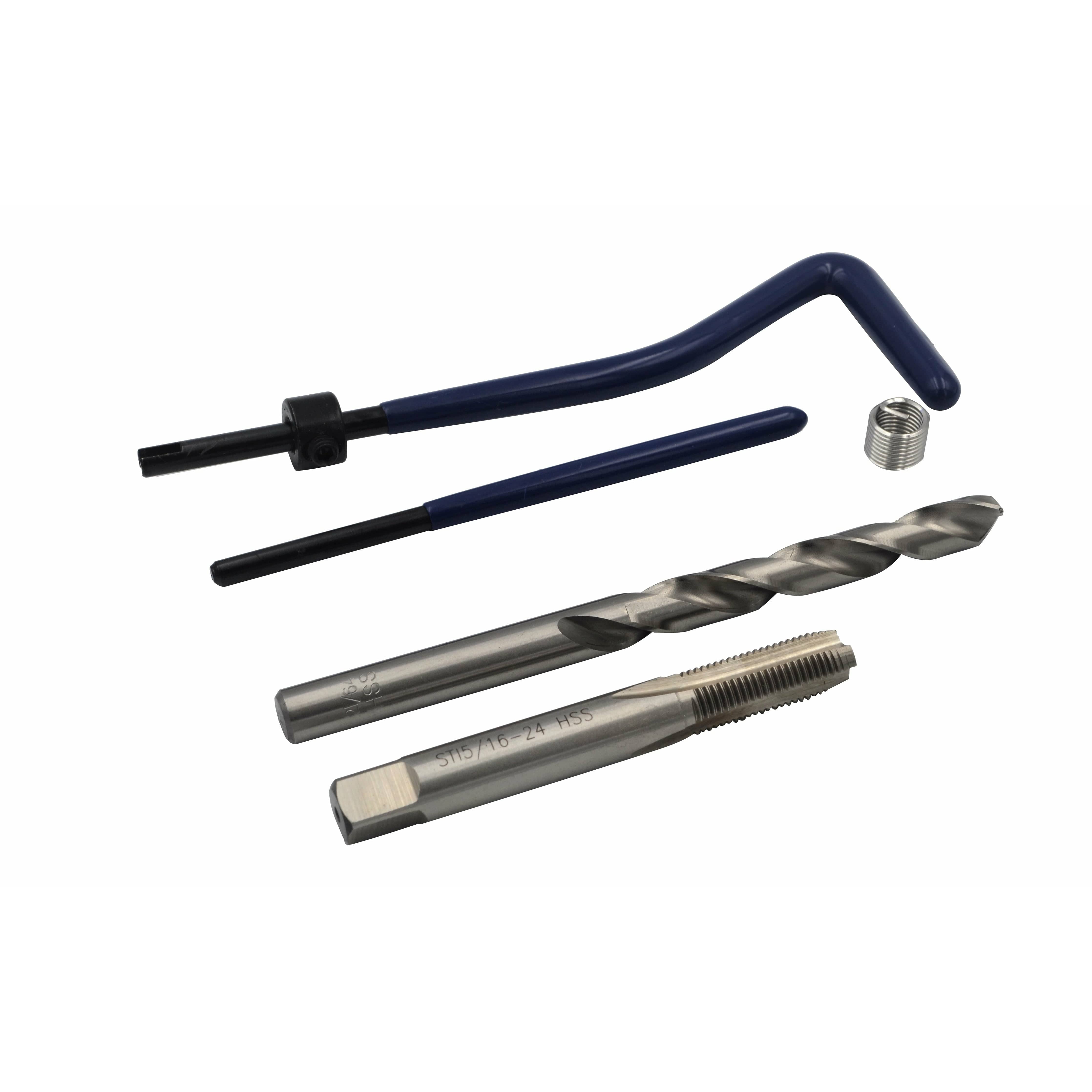 Twin Eagle Imports Thread Repair Imperial UNF Helicoil Thread Repair Kit 1/4 up to 1/2