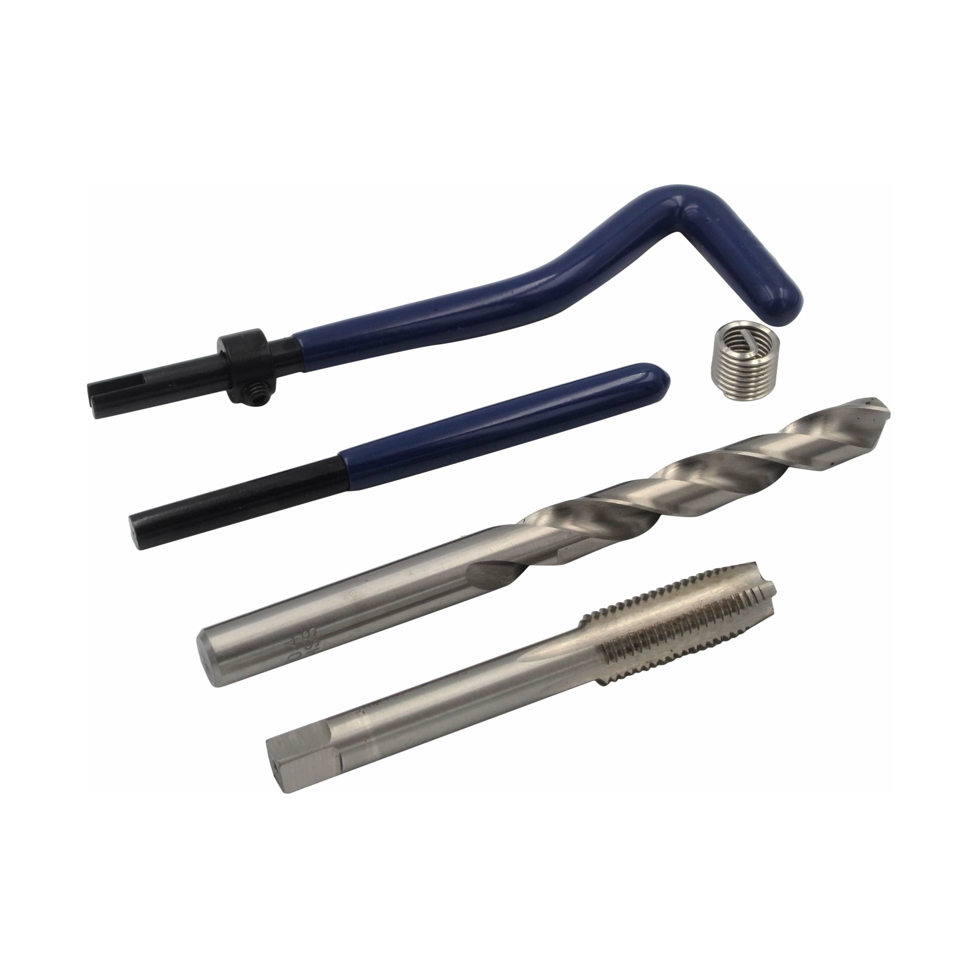 Twin Eagle Imports Thread Repair Master Metric Helicoil Thread Repair Kit M5 up to M12