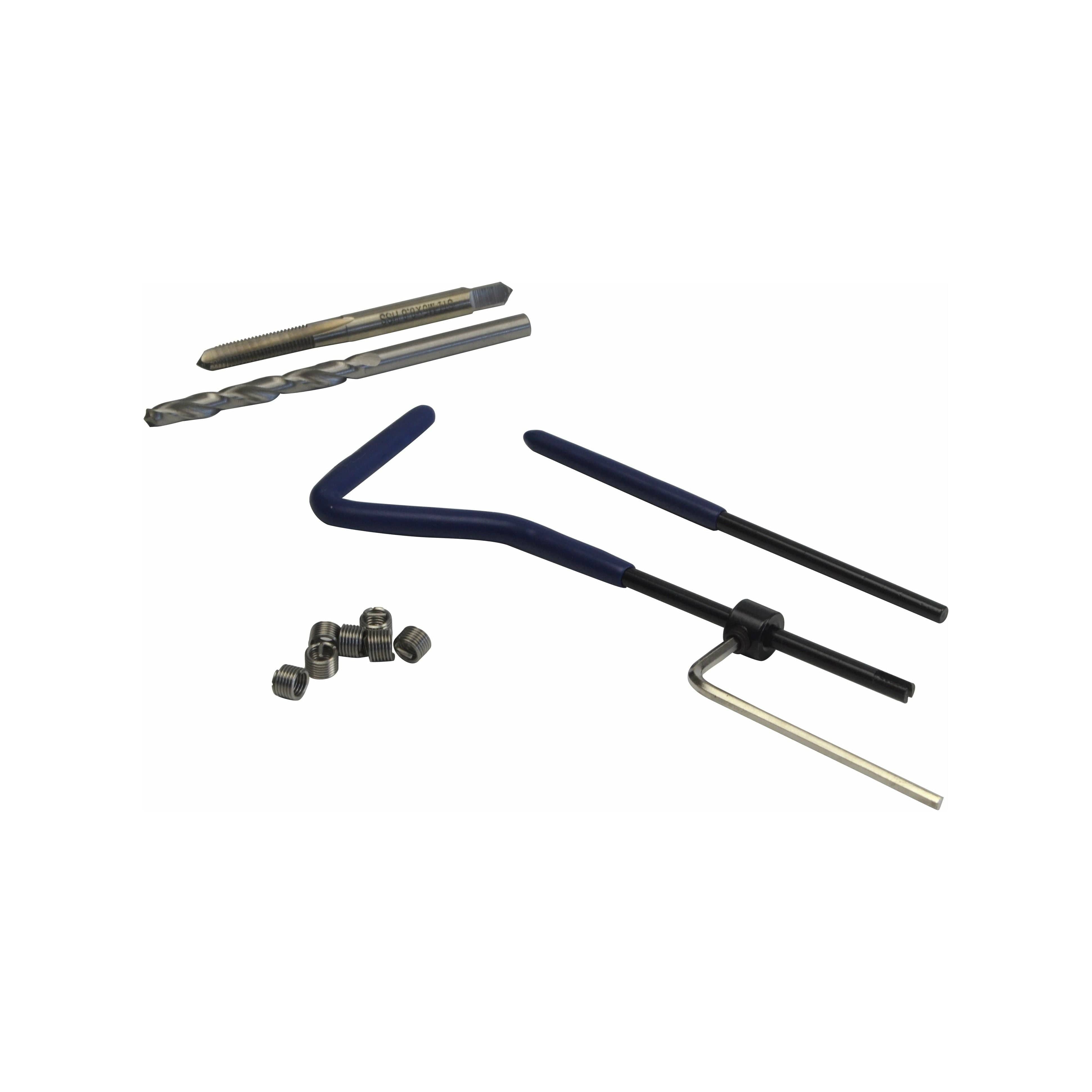 Twin Eagle Imports Thread Repair Metric Helicoil Thread Repair Kit M5 x 0.8