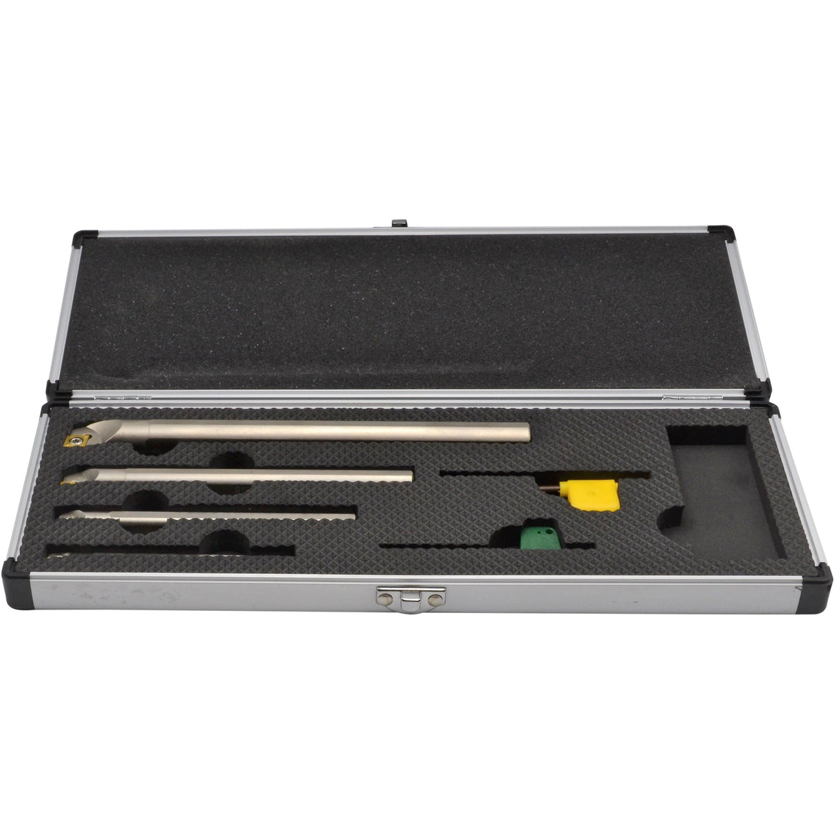 Twin Eagle Imports Turning Tool Indexable Boring Bar 4 Piece Set 8 / 10 / 12 / 16 mm Shank
