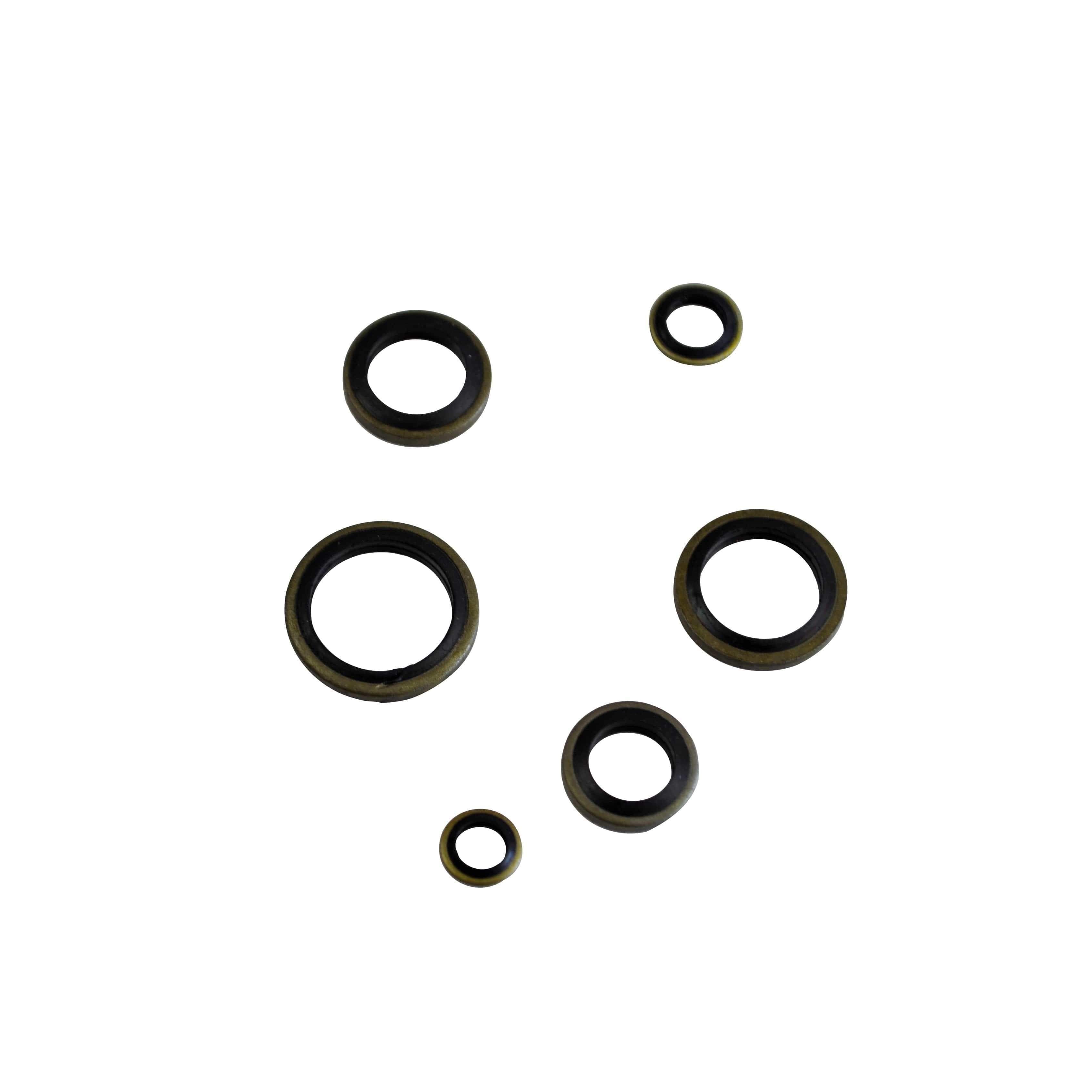 Twin Eagle Imports Washers 150pc Metric Dowty Washers Grab Kit Assortment