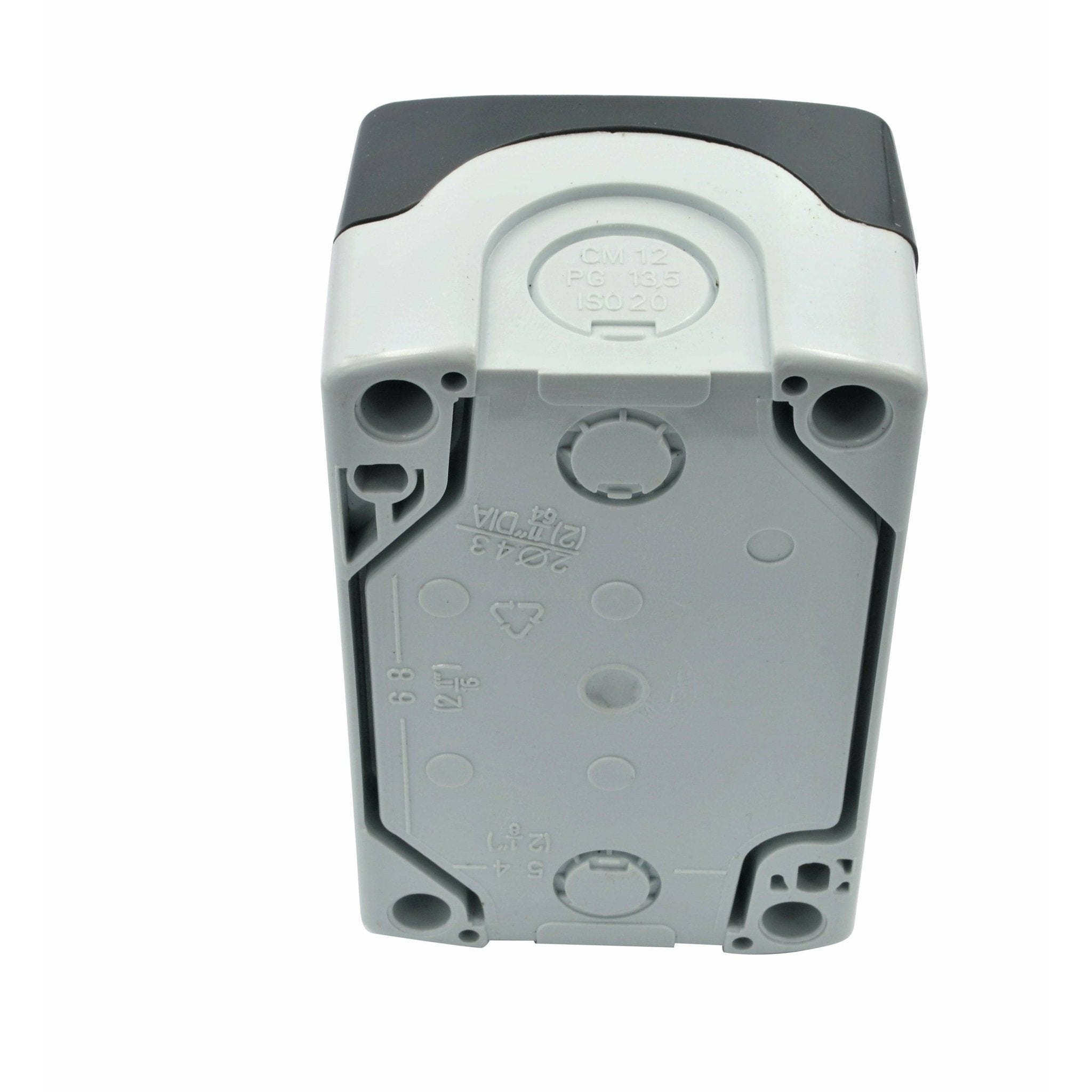 XALD02 Double Pole Blank Control Station Casing - Twin Eagle Imports