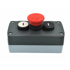 XALD328 Three Pole Control Station NO/NC with plunger stop - Twin Eagle Imports