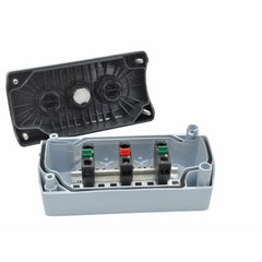 XALD328 Three Pole Control Station NO/NC with plunger stop - Twin Eagle Imports