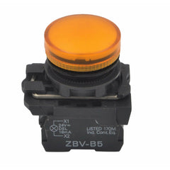 XB5AVB5 Generic Yellow LED Panel Mount Indicator - Twin Eagle Imports