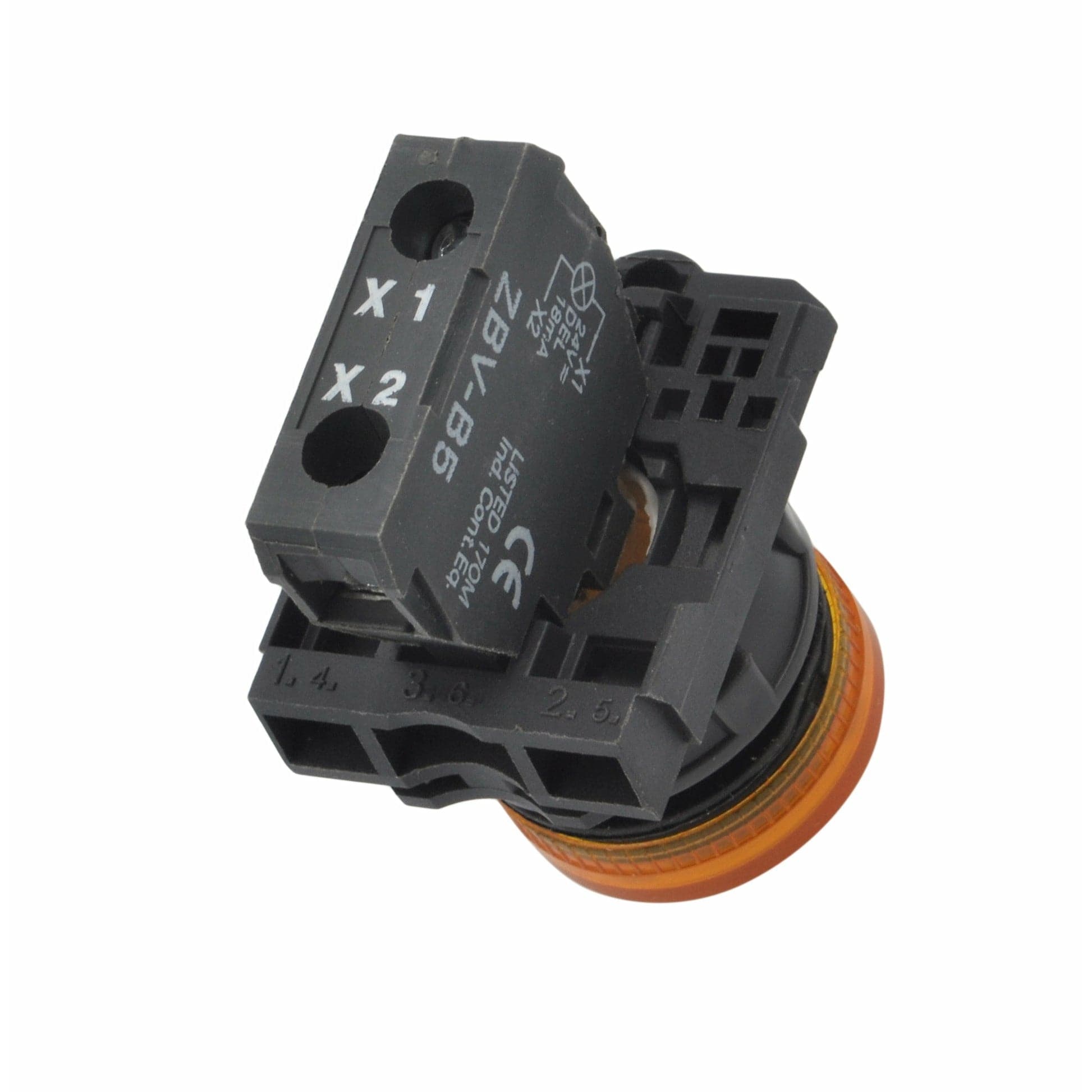 XB5AVB5 Generic Yellow LED Panel Mount Indicator - Twin Eagle Imports