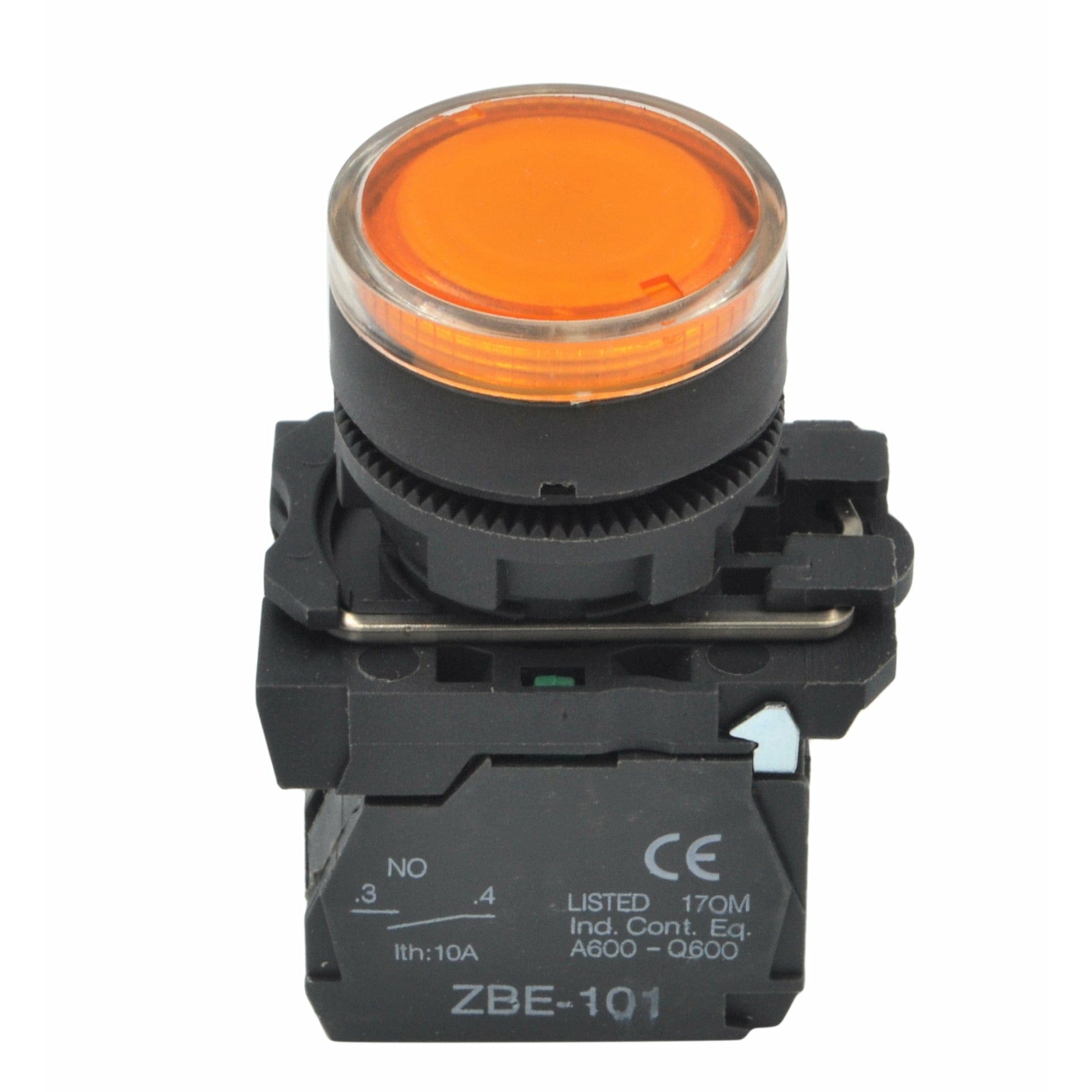 XB5AW35B5 Generic Yellow LED Panel Mount Indicator Switch - Twin Eagle Imports